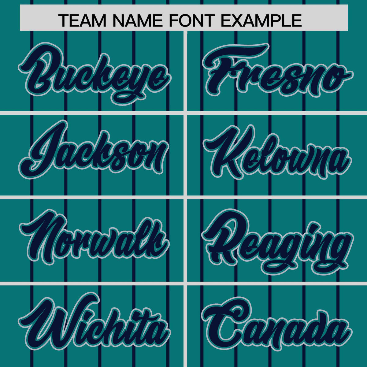 Custom Aqua Navy Stripe Fashion Sleeves Gradient Authentic Baseball Jersey