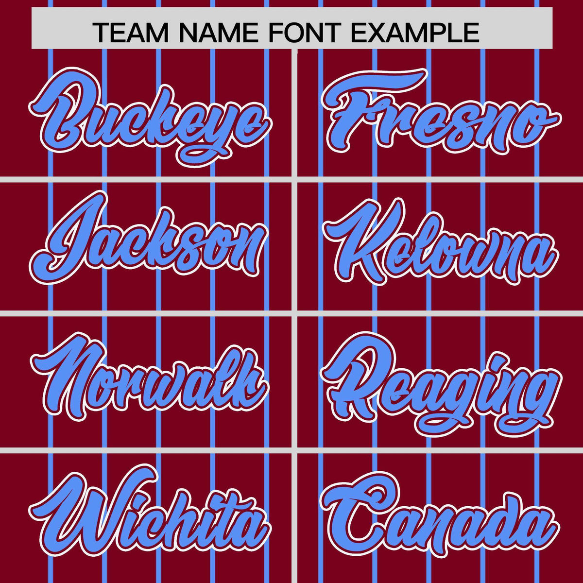 Custom Crimson Powder Blue Stripe Fashion Sleeves Gradient Authentic Baseball Jersey