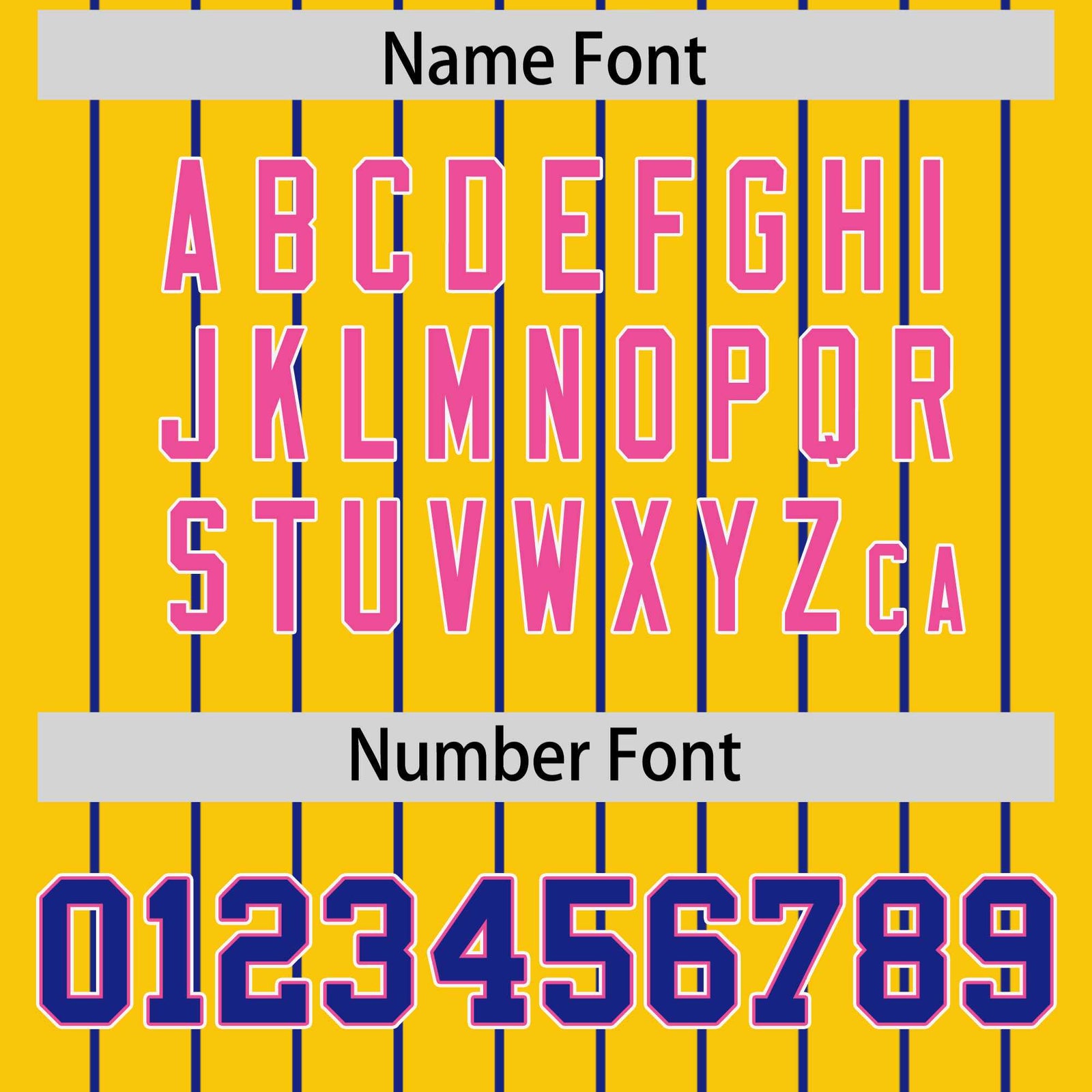 Custom Gold Royal Stripe Fashion Sleeves Gradient Authentic Baseball Jersey