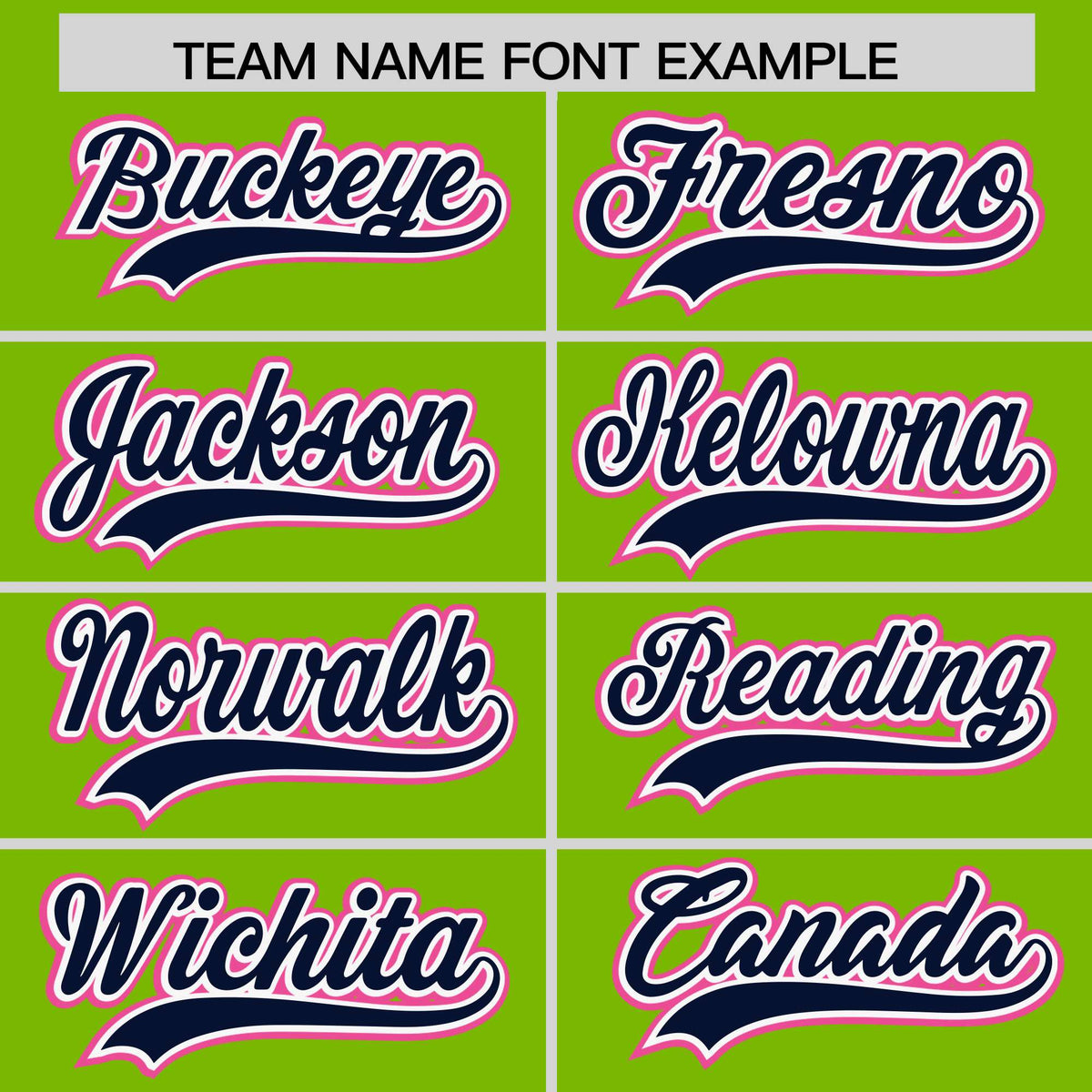 Custom Neon Green Navy and Pink Raglan Sleeves Authentic Baseball Jersey