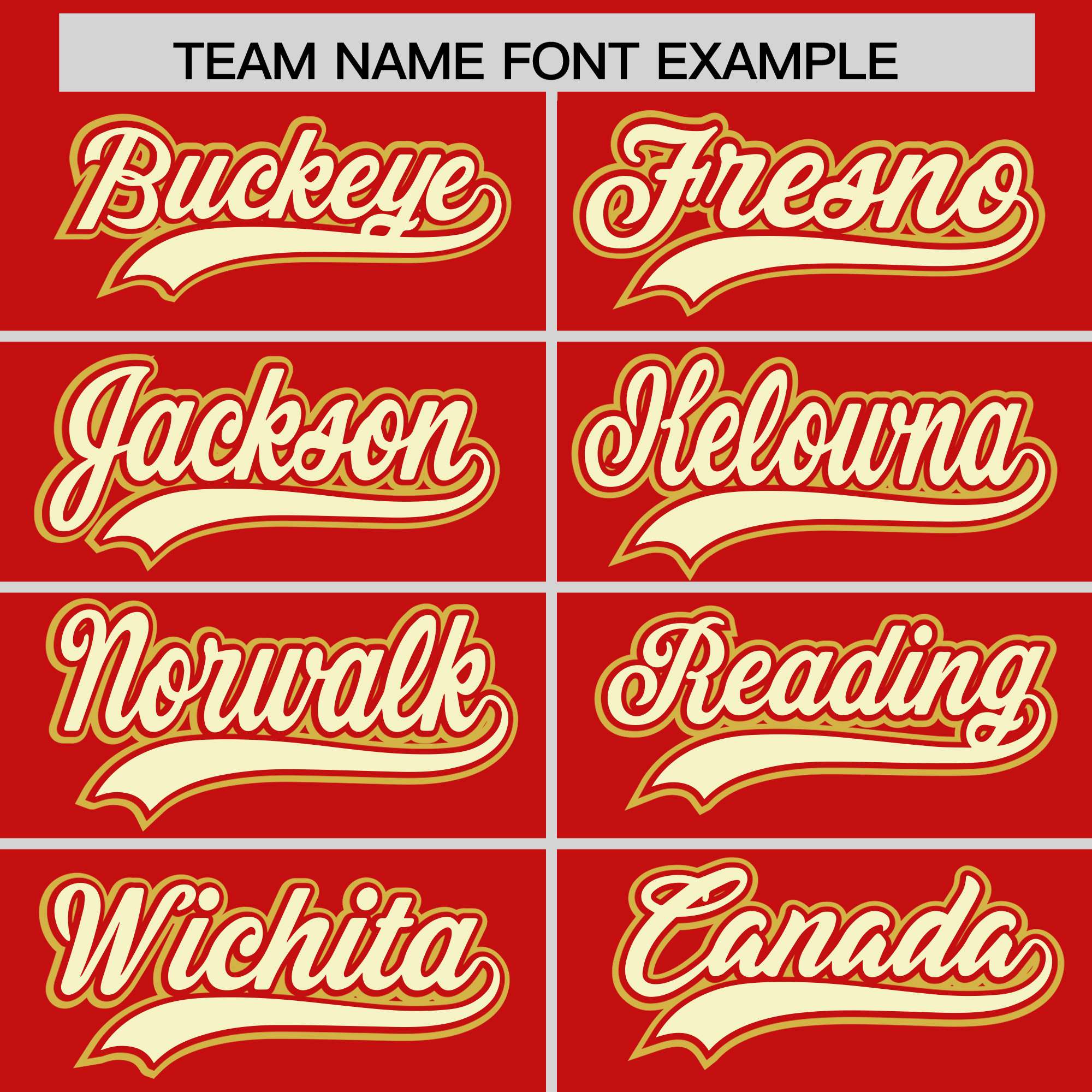 Custom Red Old Gold and Cream Raglan Sleeves Authentic Baseball Jersey