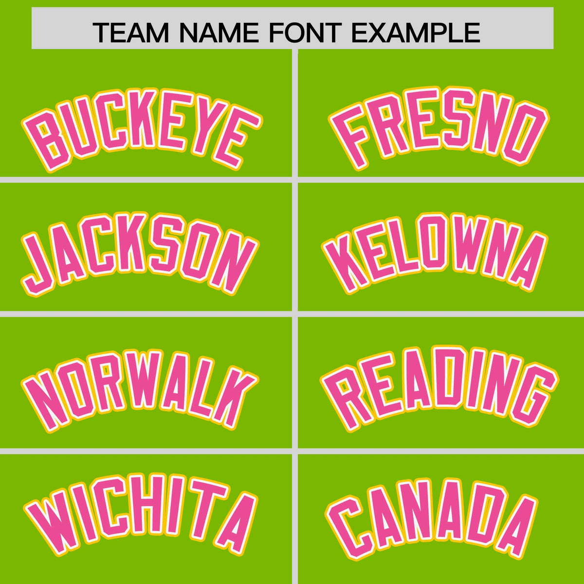 Custom Neon Green Gold and Pink Raglan Sleeves Authentic Baseball Jersey