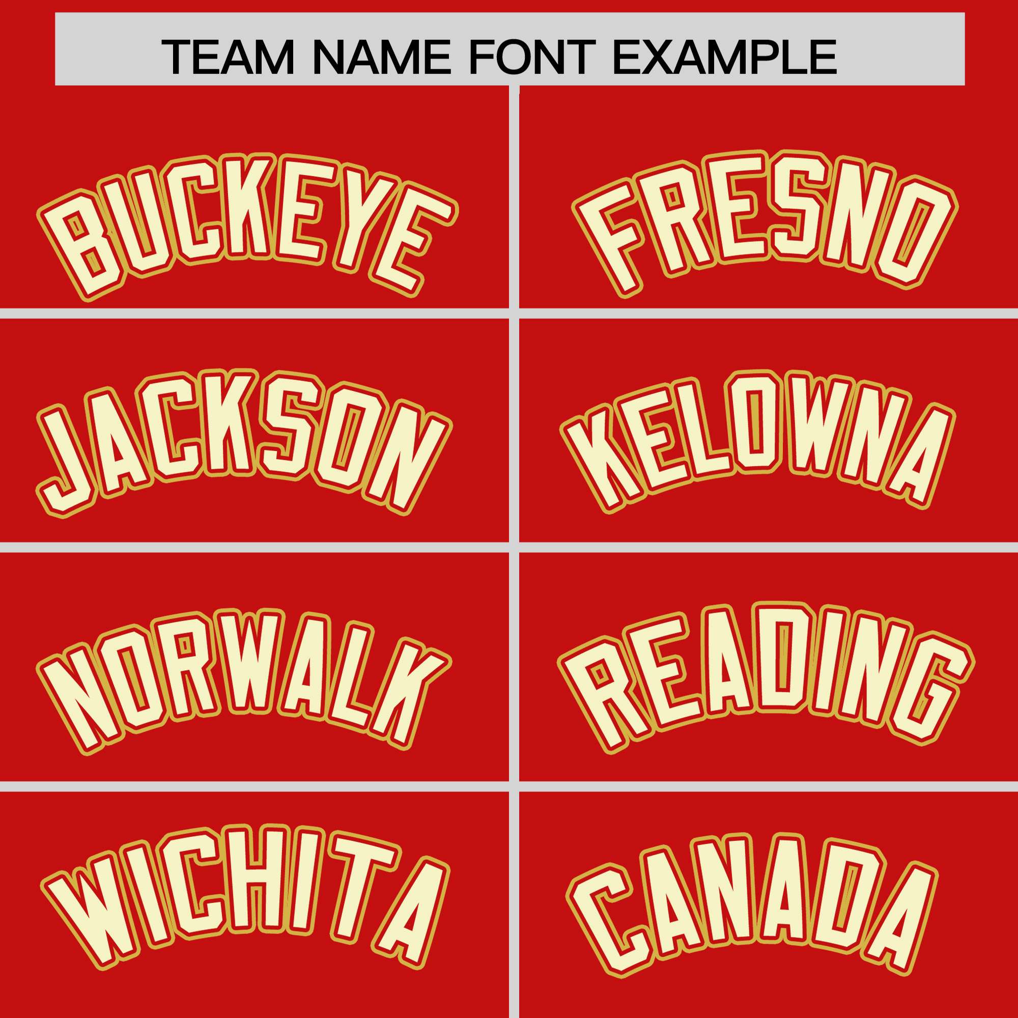 Custom Red Old Gold and Cream Raglan Sleeves Authentic Baseball Jersey