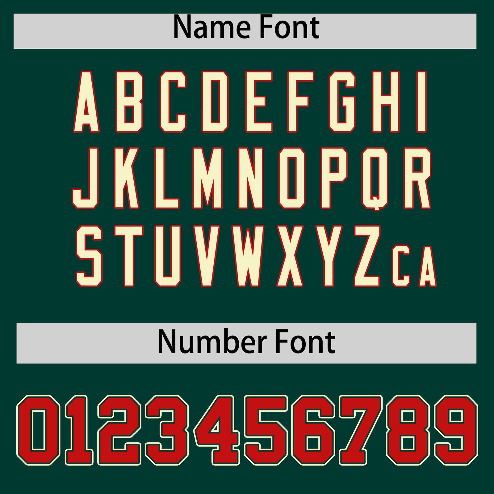 Custom Midnight Green Red and Cream Raglan Sleeves Authentic Baseball Jersey