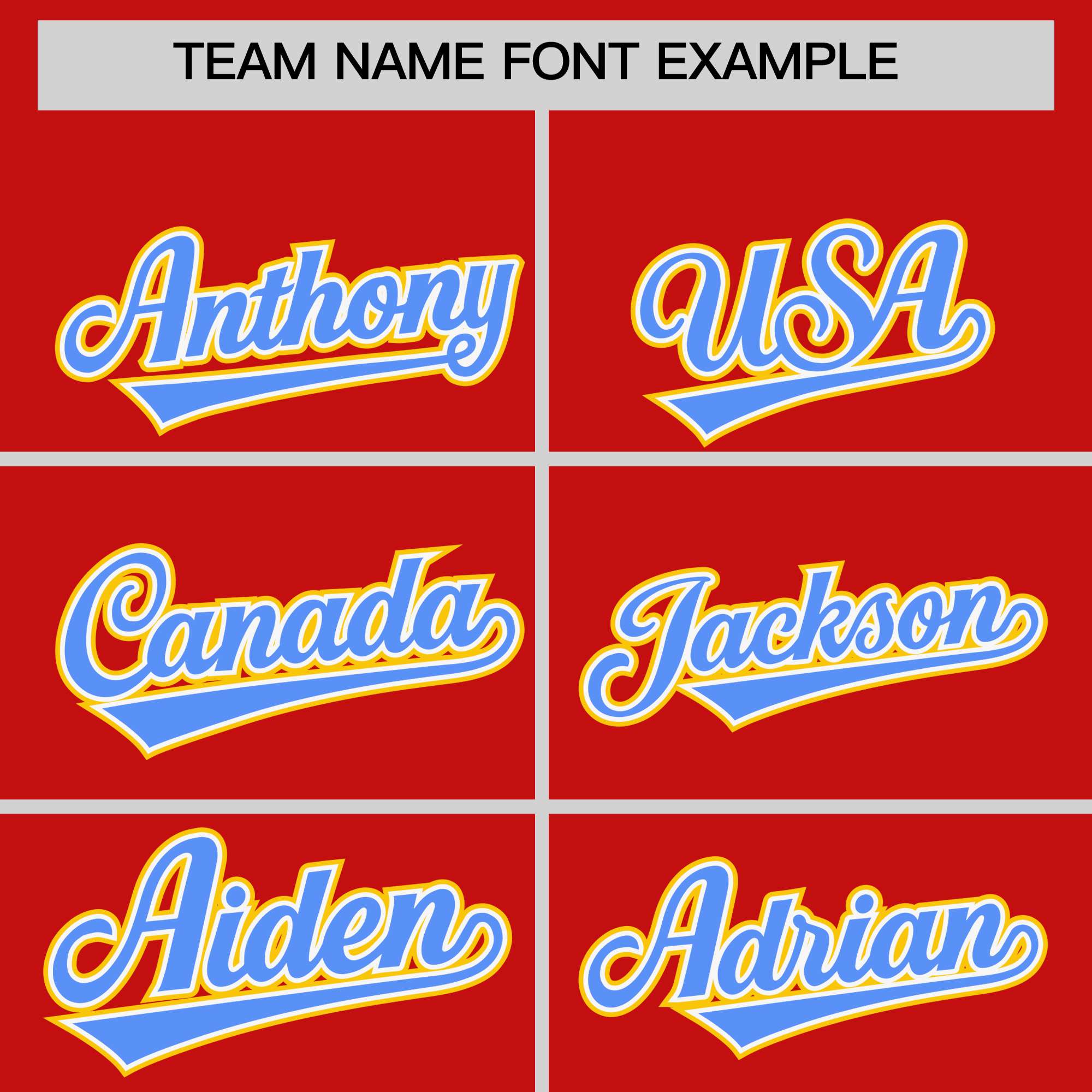 Custom Red Gold and Powder Blue Raglan Sleeves Authentic Baseball Jersey