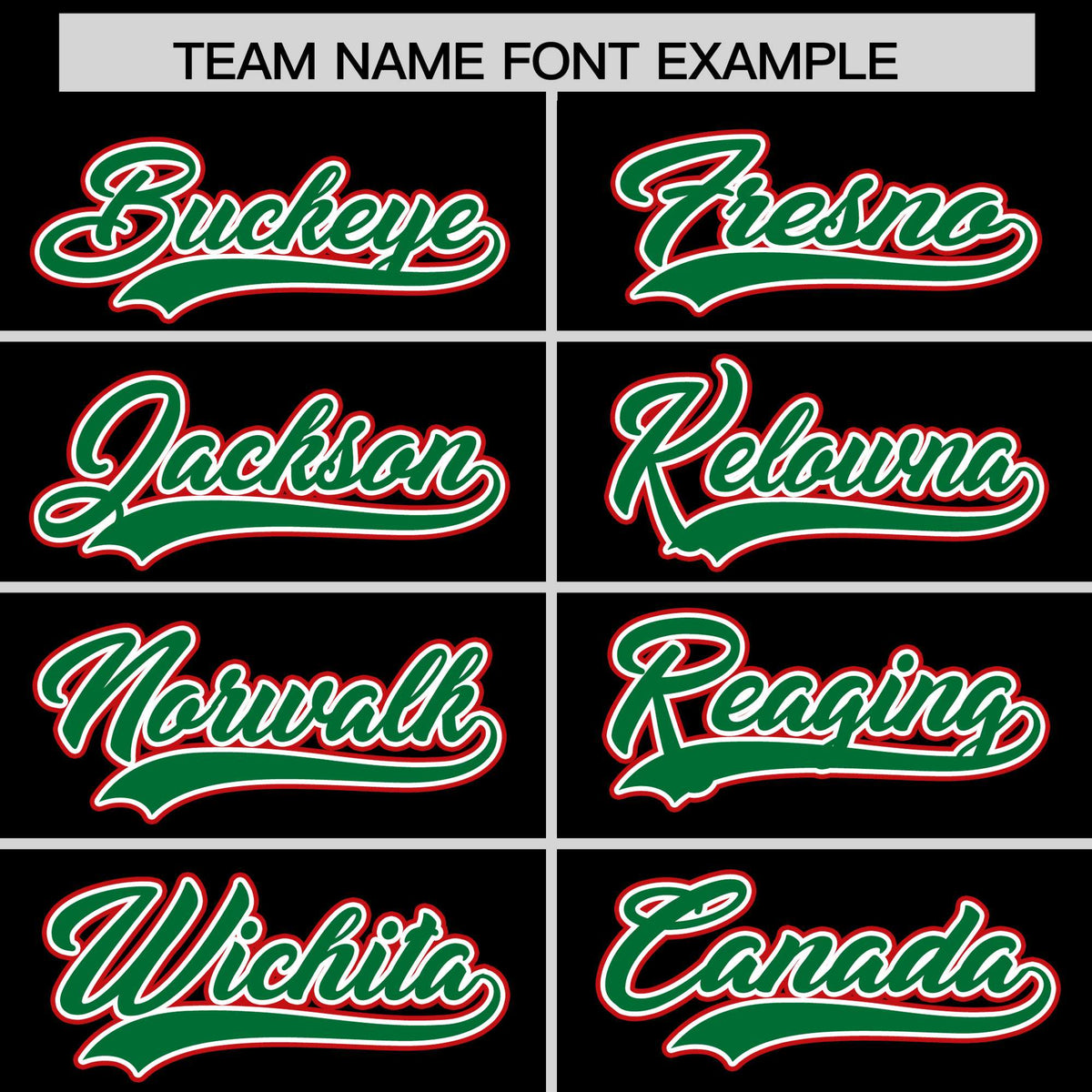 Custom Black Kelly Green and Red Raglan Sleeves Authentic Baseball Jersey