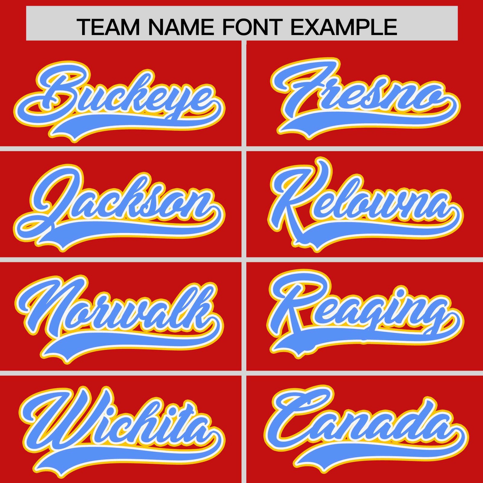 Custom Red Gold and Powder Blue Raglan Sleeves Authentic Baseball Jersey