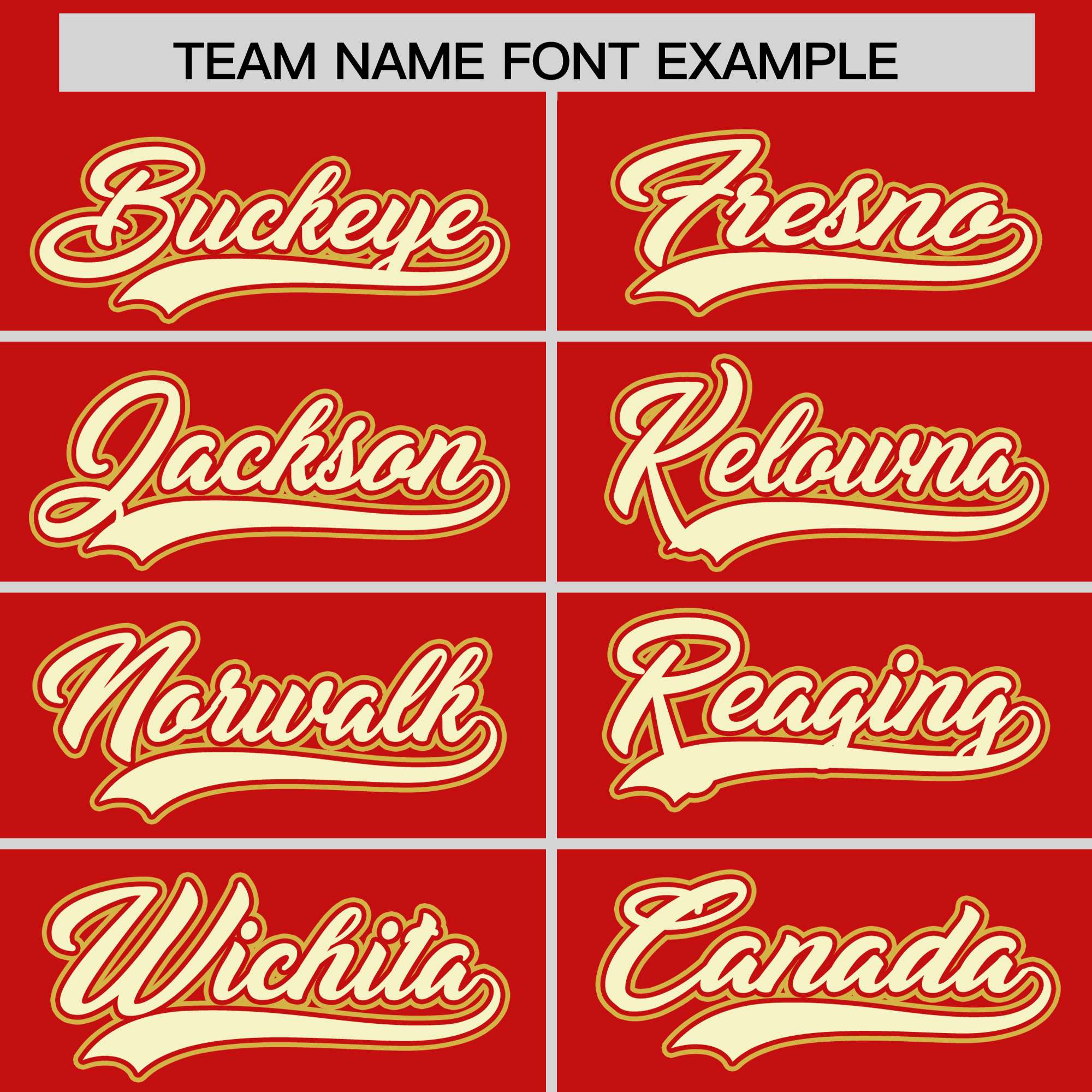 Custom Red Old Gold and Cream Raglan Sleeves Authentic Baseball Jersey