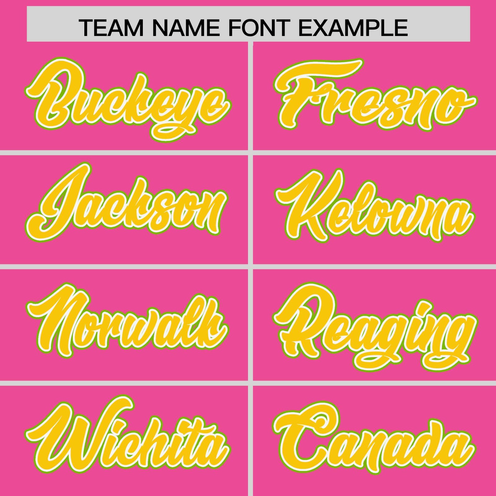 Custom Pink Gold and Neon Green Raglan Sleeves Authentic Baseball Jersey