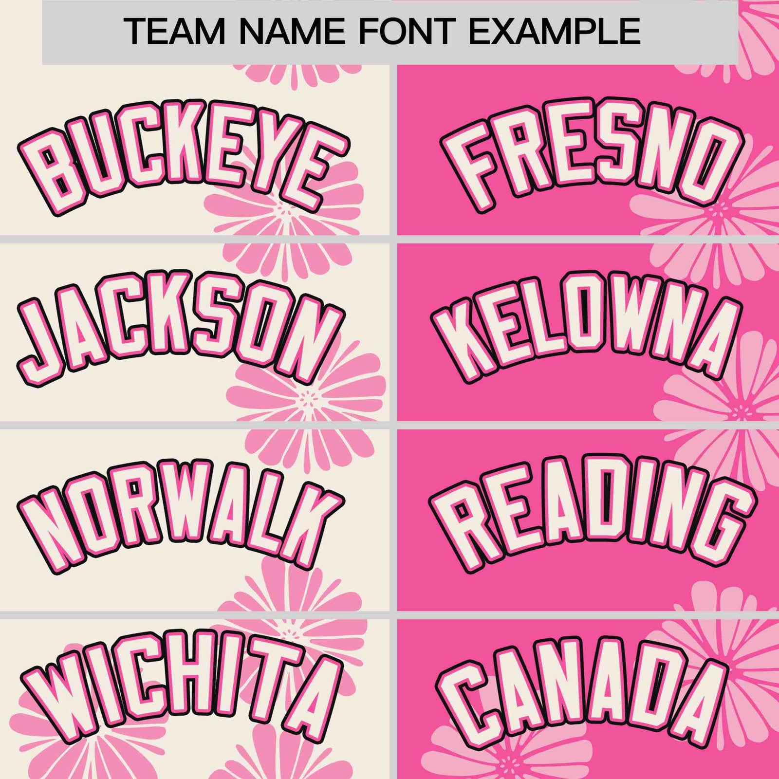 Custom Cream Pink Split Fashion Flower Graffiti Pattern Authentic Baseball Jersey