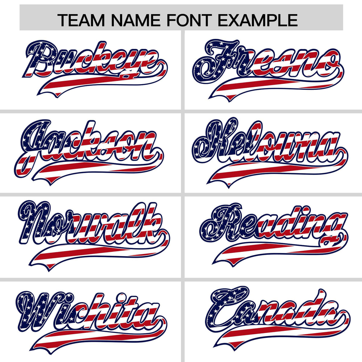 Custom White American Flag Design Personalized Baseball Jersey