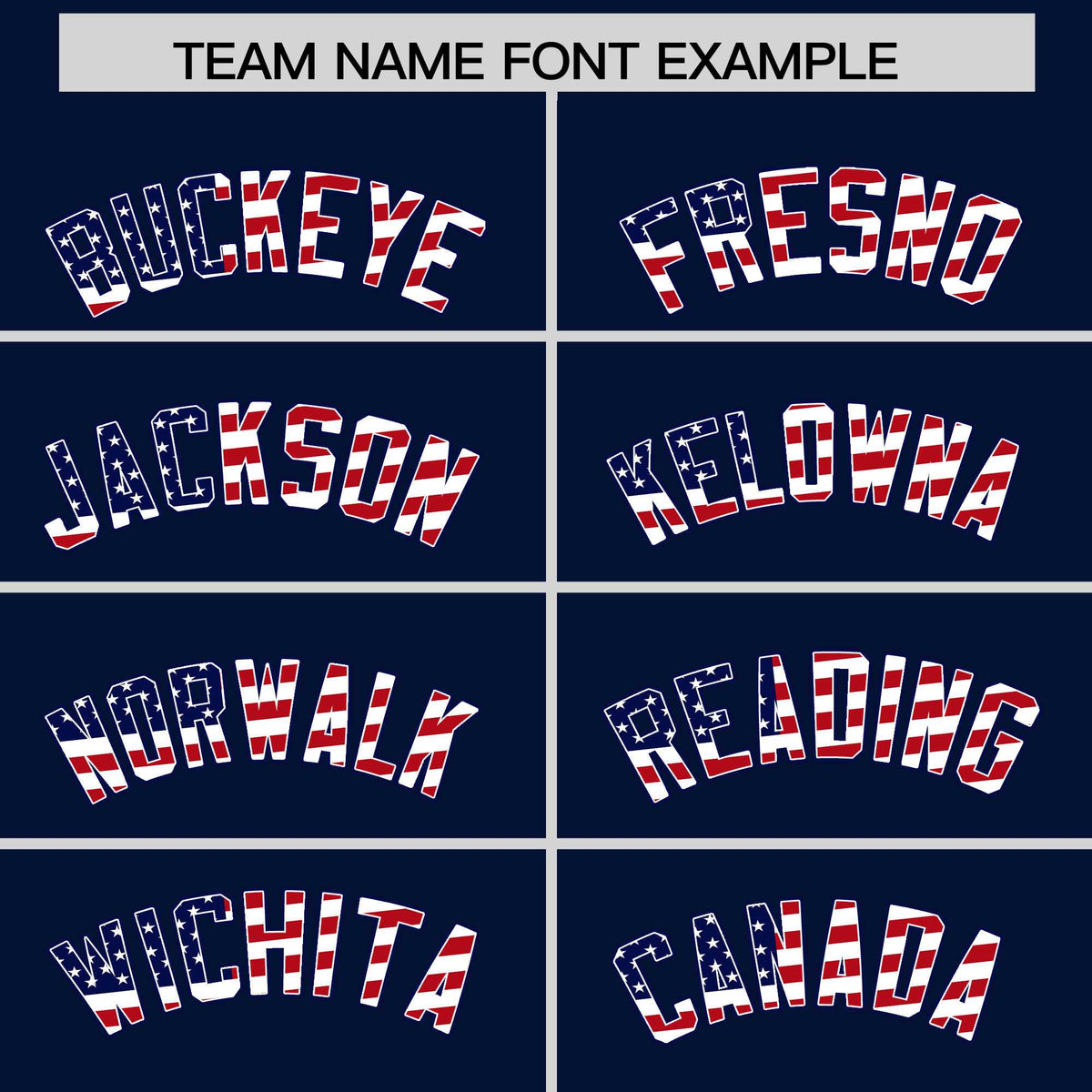 Custom Navy American Flag Design Personalized Baseball Jersey