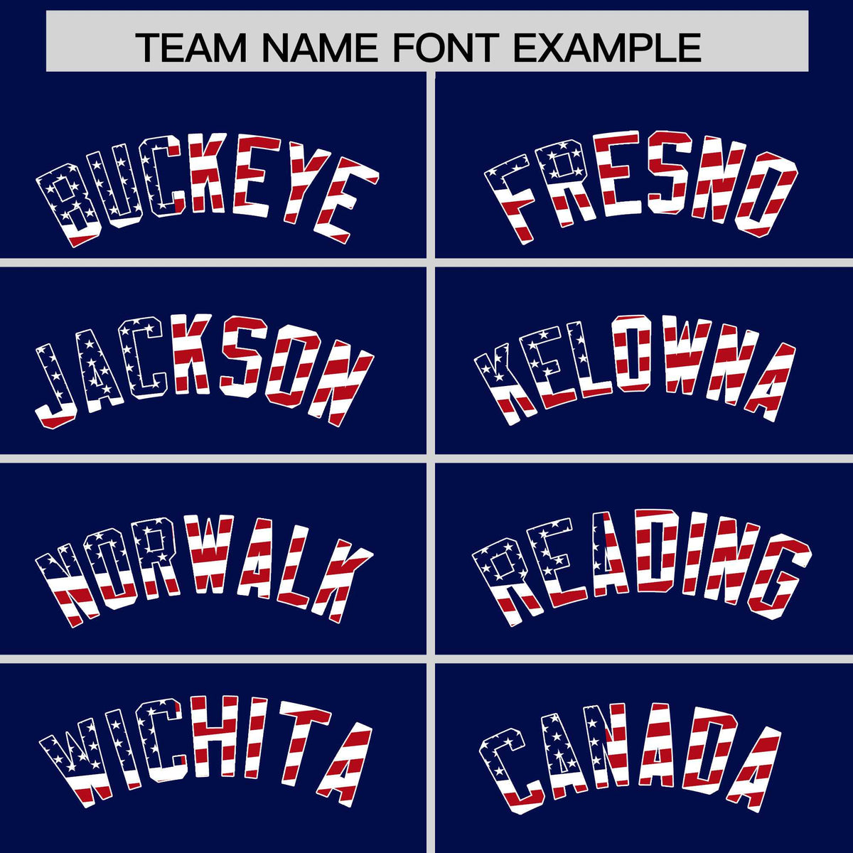 Custom Dark Blue American Flag Design Personalized Baseball Jersey