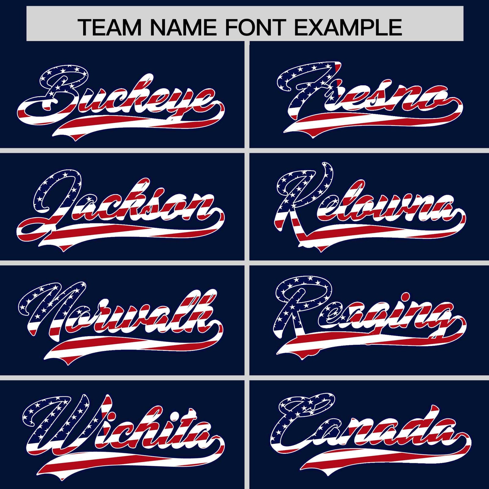 Custom Navy American Flag Design Personalized Baseball Jersey