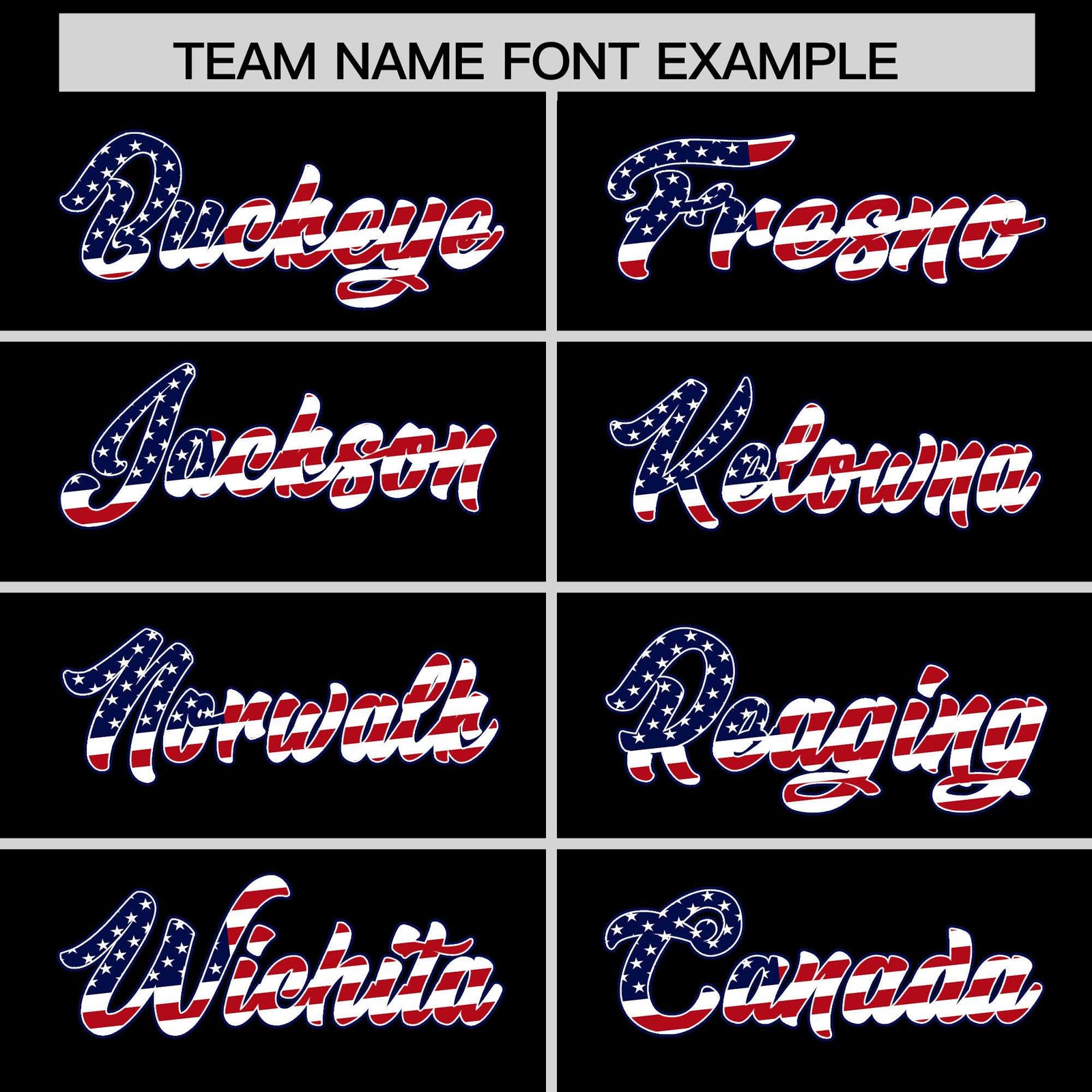 Custom Black American Flag Design Personalized Baseball Jersey