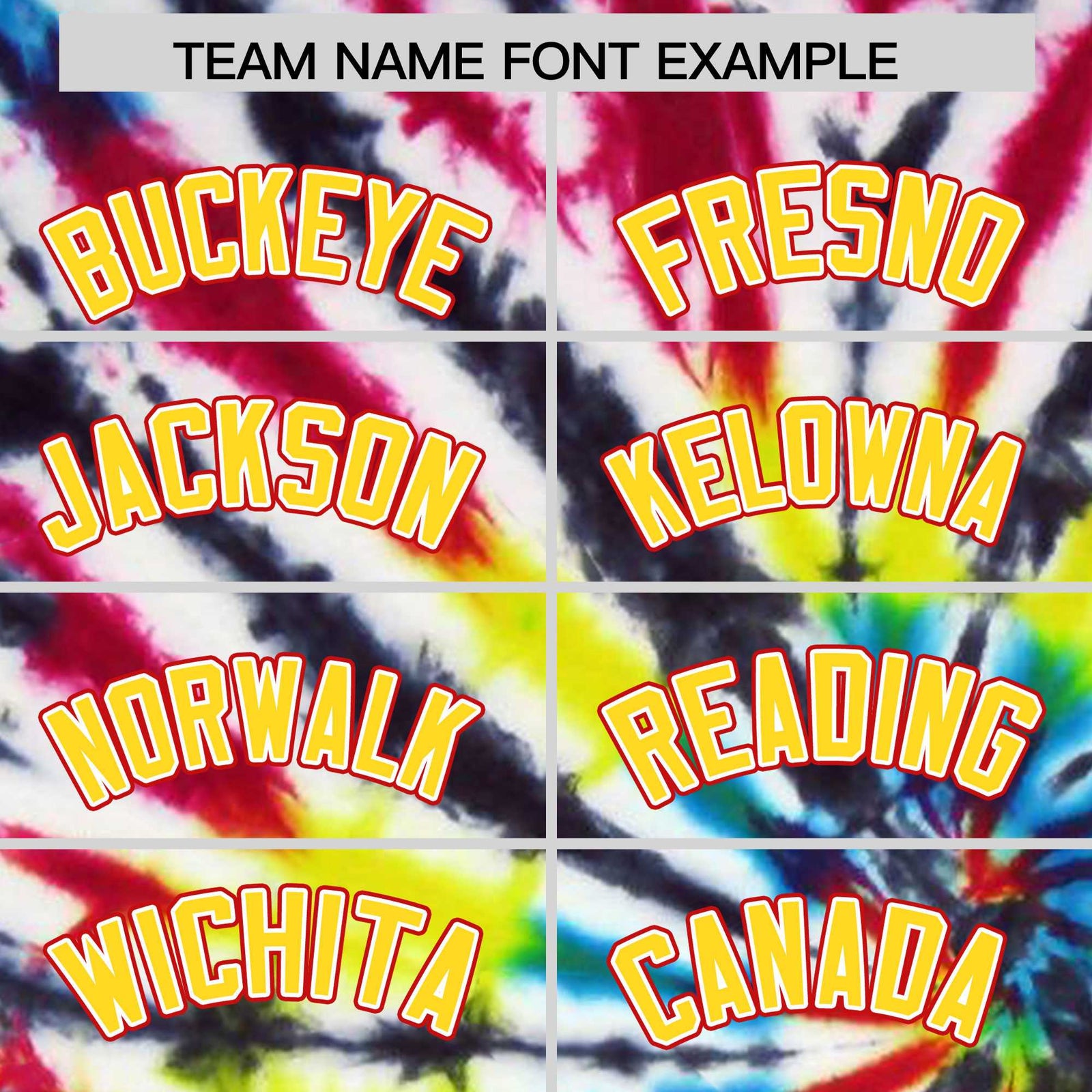 Custom Multi Color Tie-Dye Graffiti Pattern Authentic Baseball Jersey