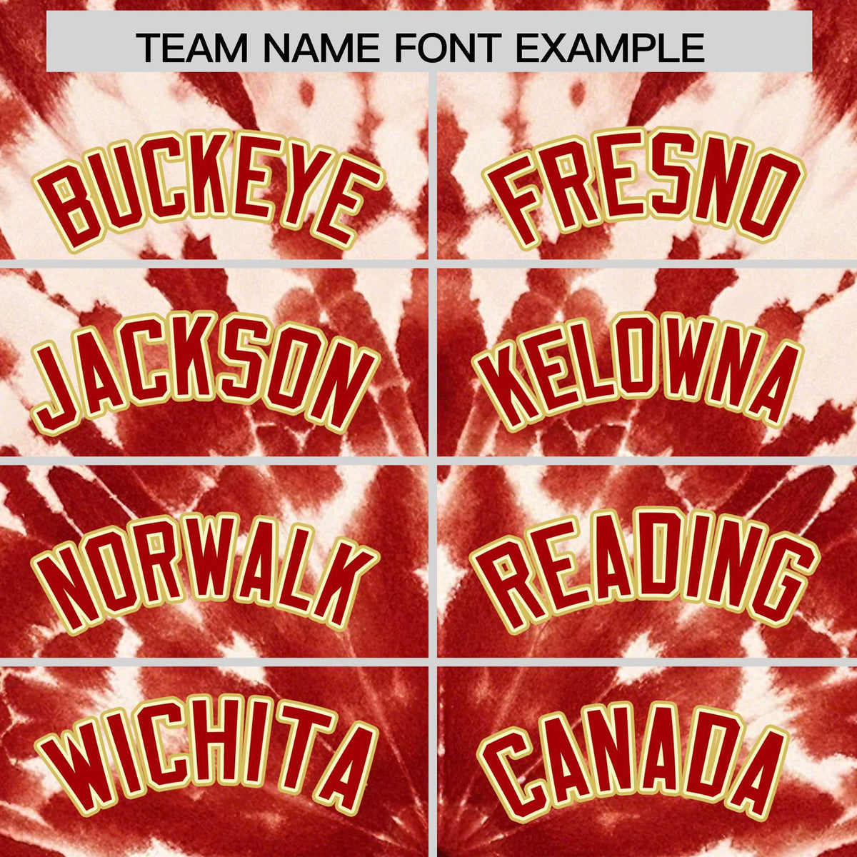 Custom Red Tie-Dye Graffiti Pattern Authentic Baseball Jersey