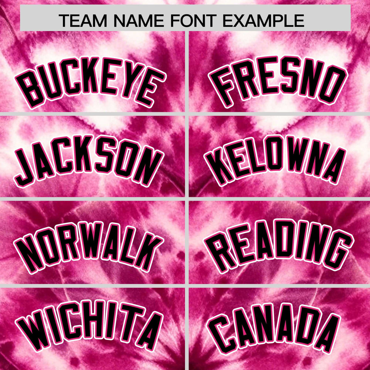 Custom Pink Tie-Dye Graffiti Pattern Authentic Baseball Jersey
