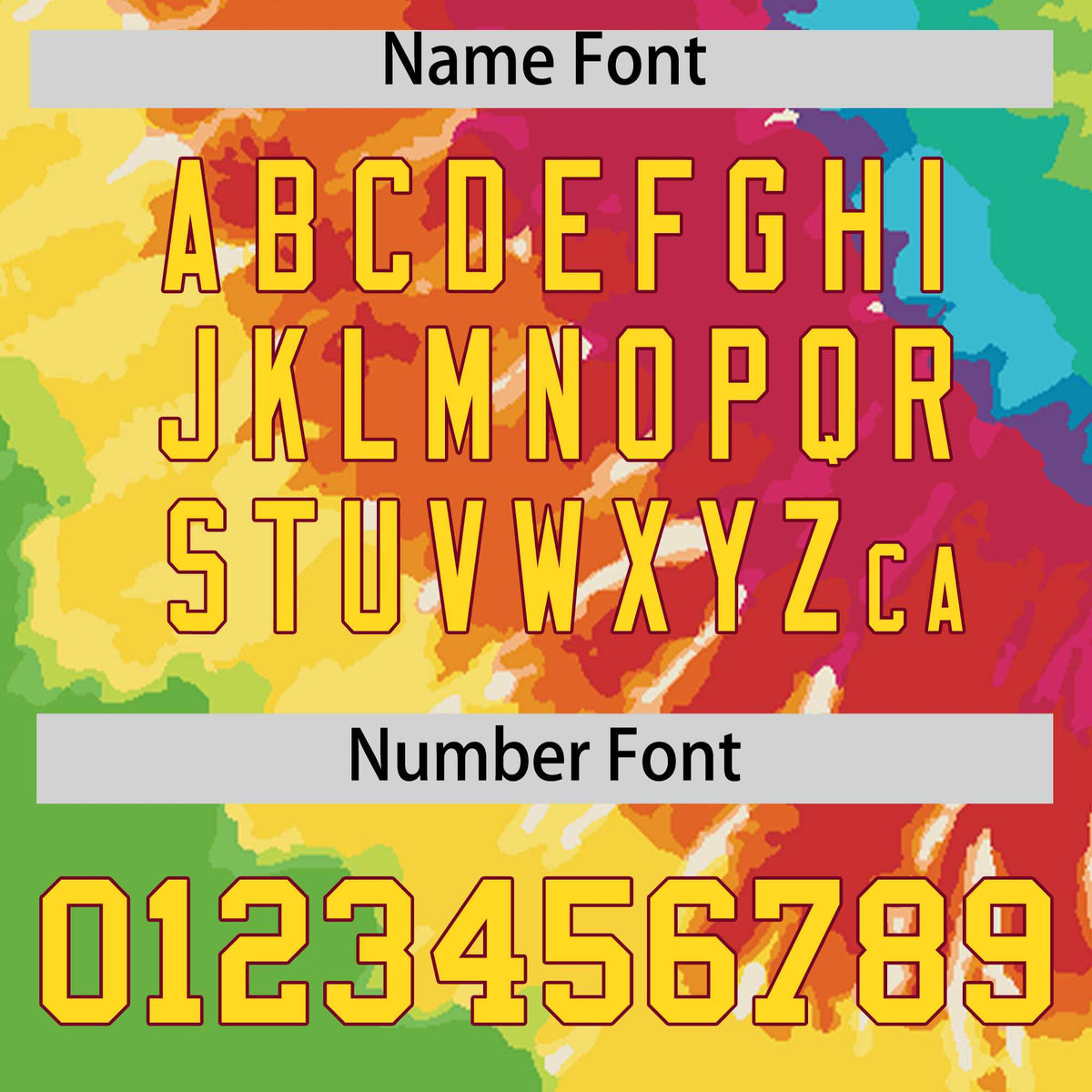 Custom Multi Color Tie-Dye Graffiti Pattern Authentic Baseball Jersey