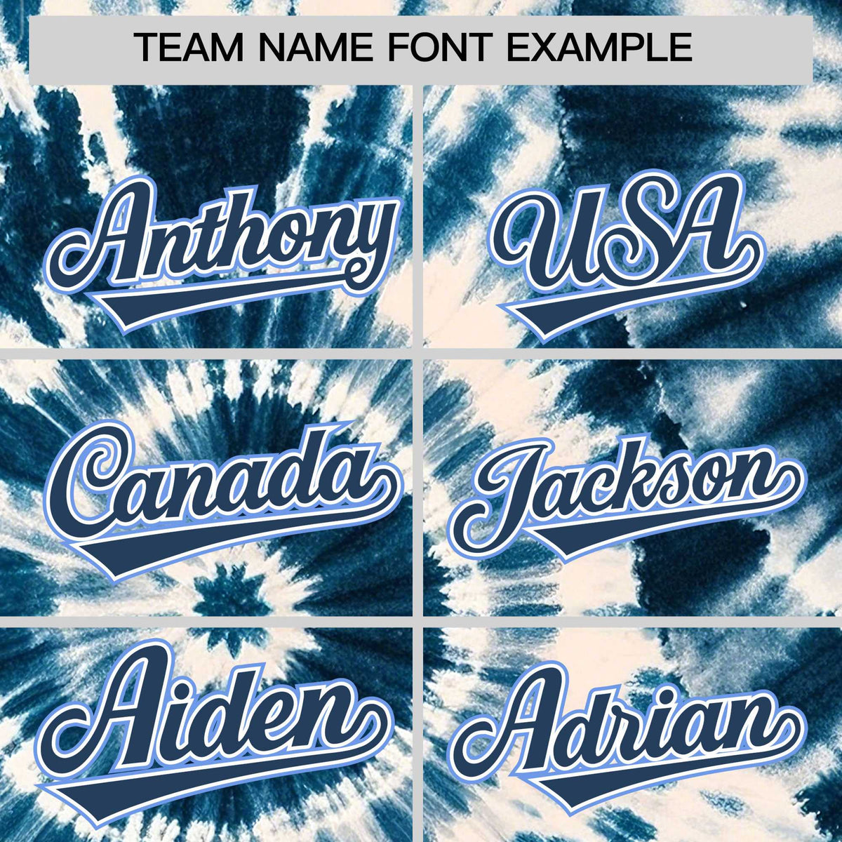 Custom Midnight Blue Tie-Dye Graffiti Pattern Authentic Baseball Jersey