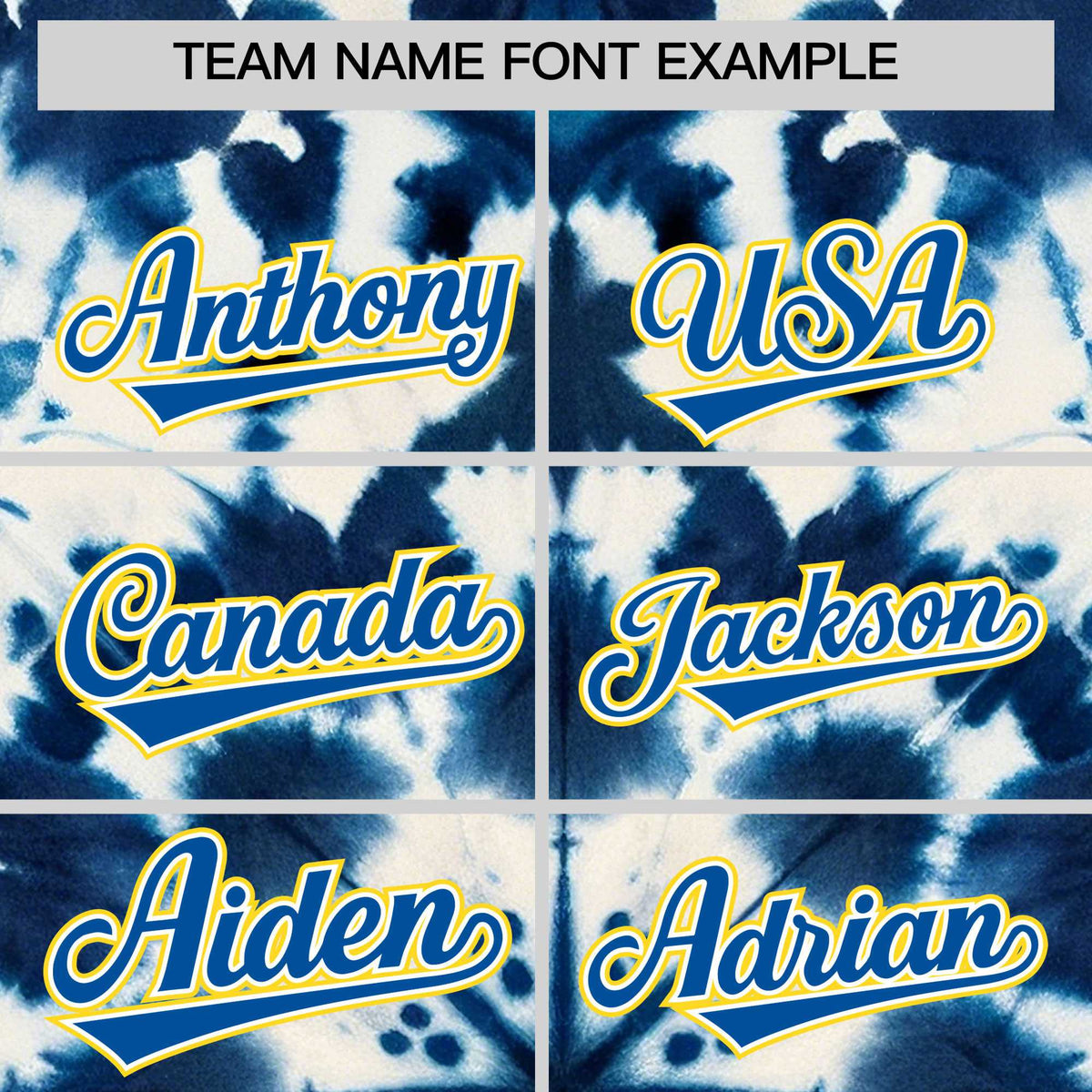 Custom Royal Tie-Dye Graffiti Pattern Authentic Baseball Jersey