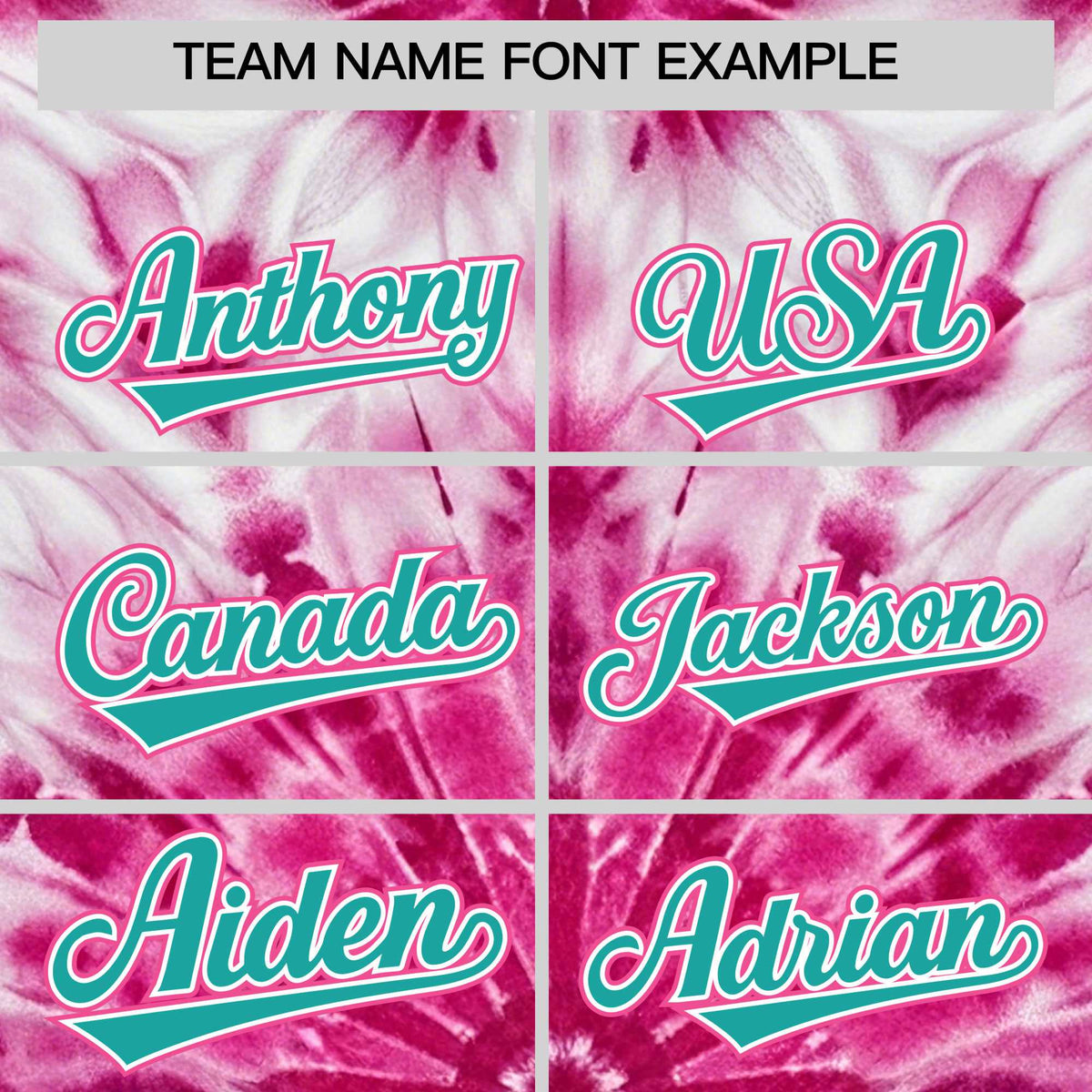 Custom Pink Tie-Dye Graffiti Pattern Authentic Baseball Jersey