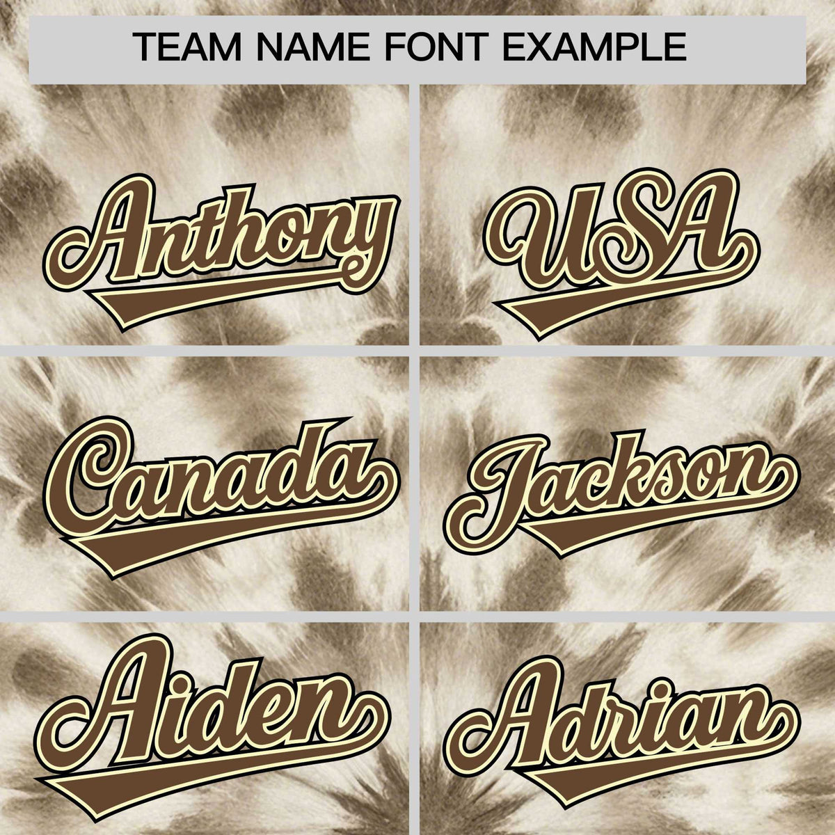 Custom Cream Tie-Dye Graffiti Pattern Authentic Baseball Jersey