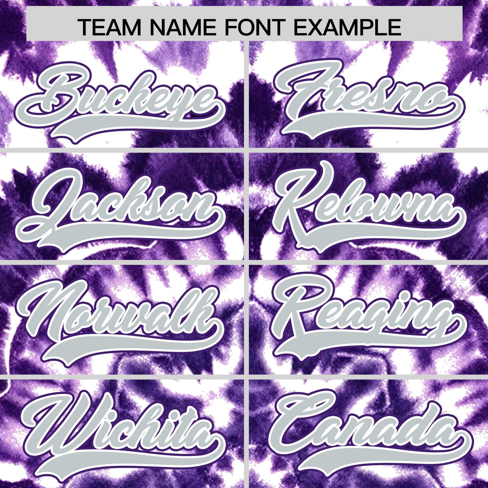 Custom Purple Tie-Dye Graffiti Pattern Authentic Baseball Jersey