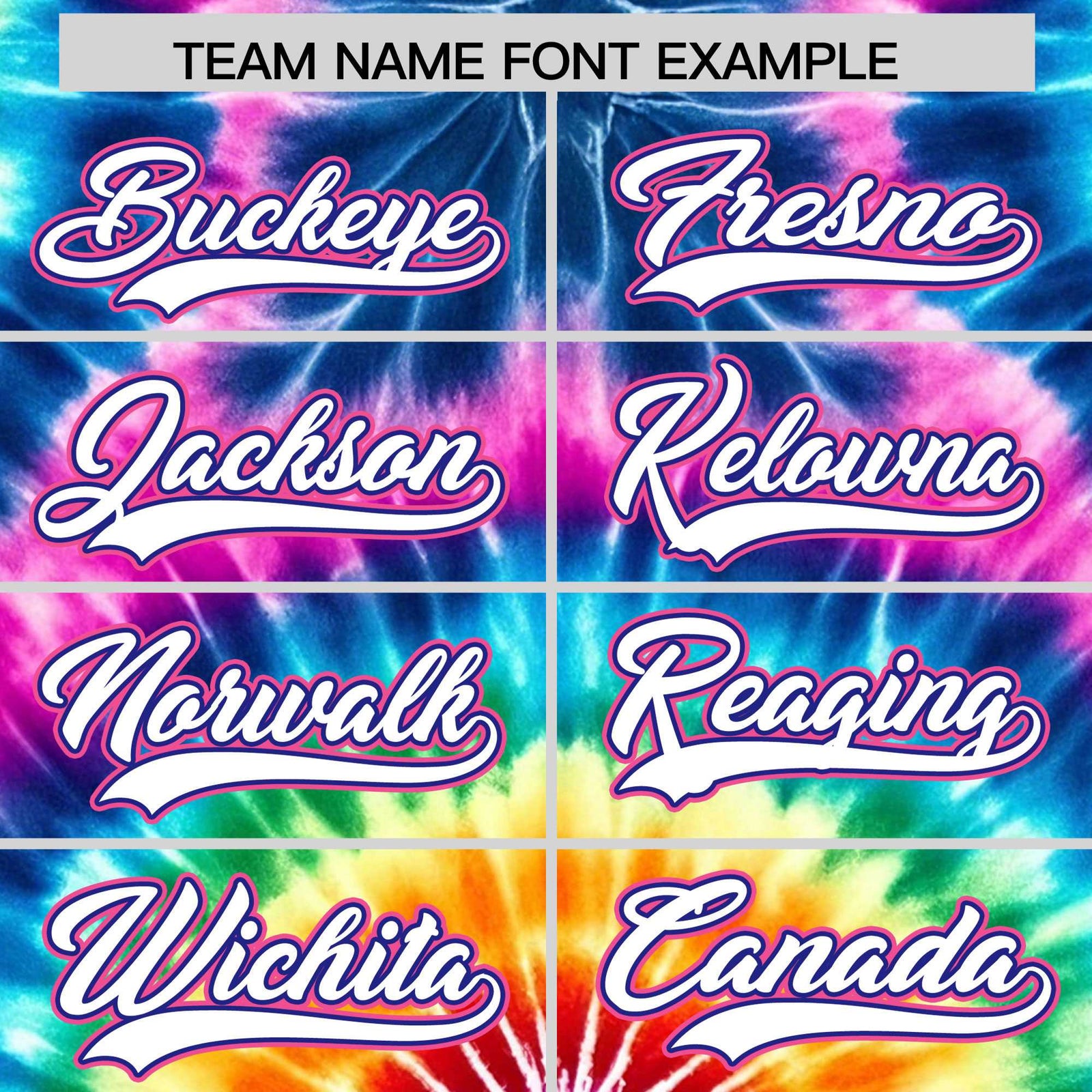 Custom Royal Tie-Dye Graffiti Pattern Authentic Baseball Jersey