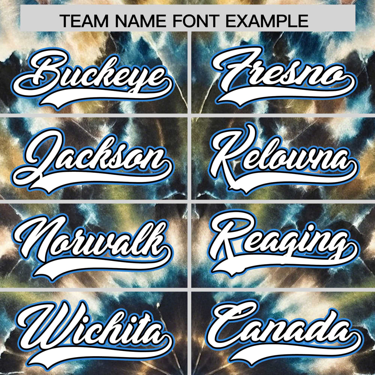 Custom Multi Color Tie-Dye Graffiti Pattern Authentic Baseball Jersey