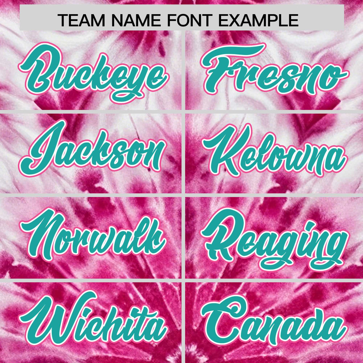 Custom Pink Tie-Dye Graffiti Pattern Authentic Baseball Jersey