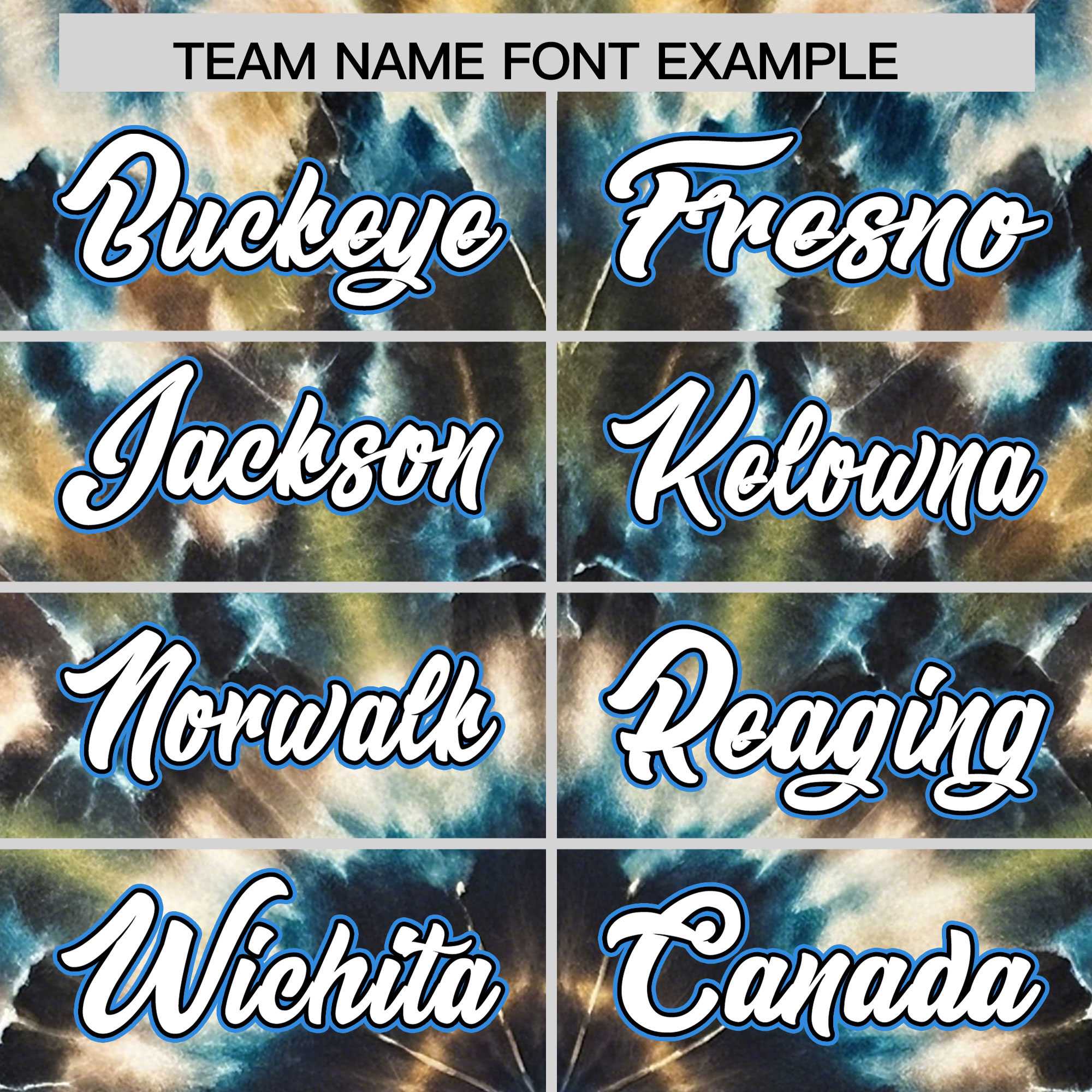 Custom Multi Color Tie-Dye Graffiti Pattern Authentic Baseball Jersey