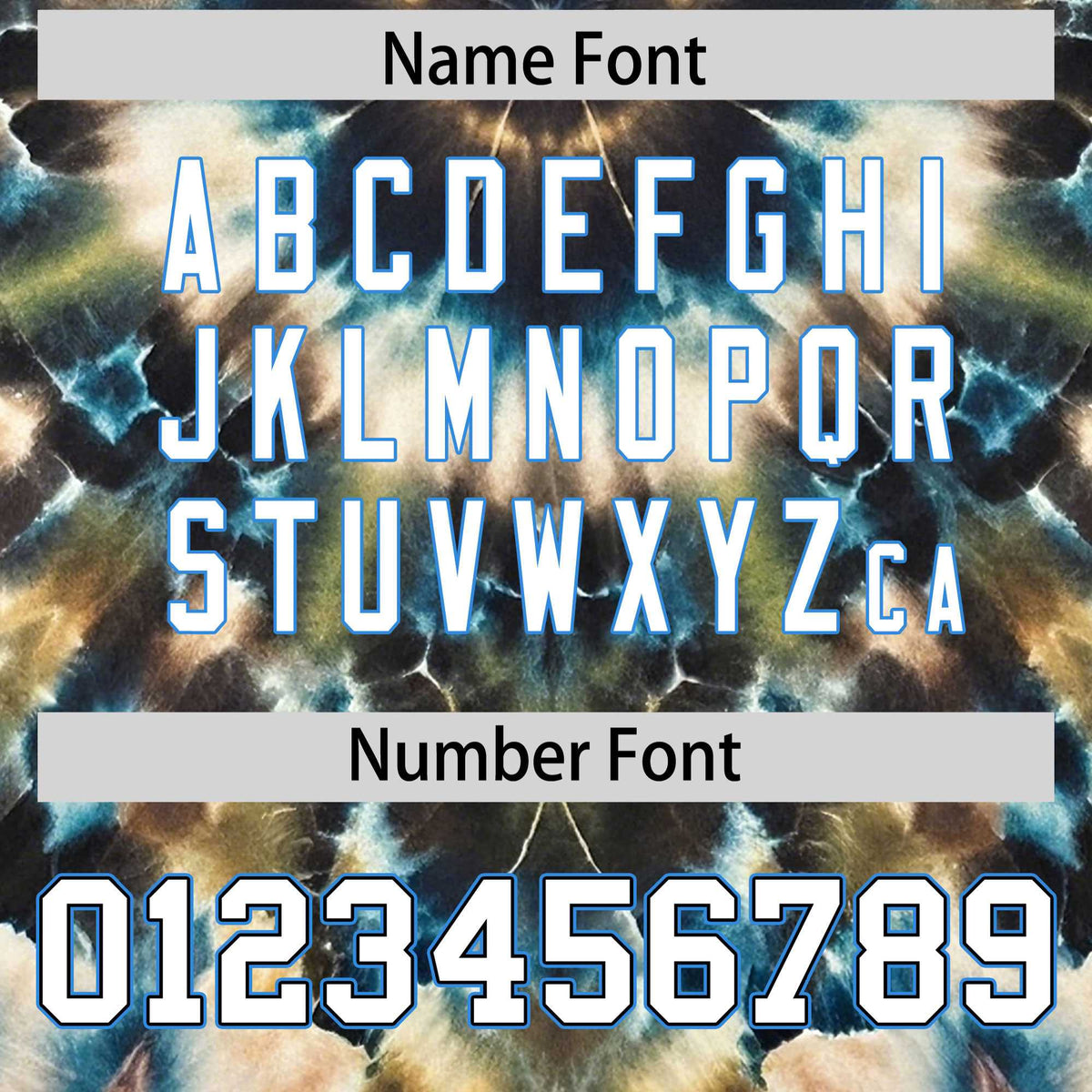 Custom Multi Color Tie-Dye Graffiti Pattern Authentic Baseball Jersey