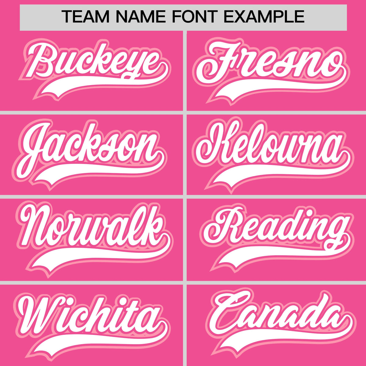 Custom Pink White Light Pink Classic Style Stitched Sports Uniform For Men Women Youth Personalized Lightweight Baseball Jersey| KXKSHOP