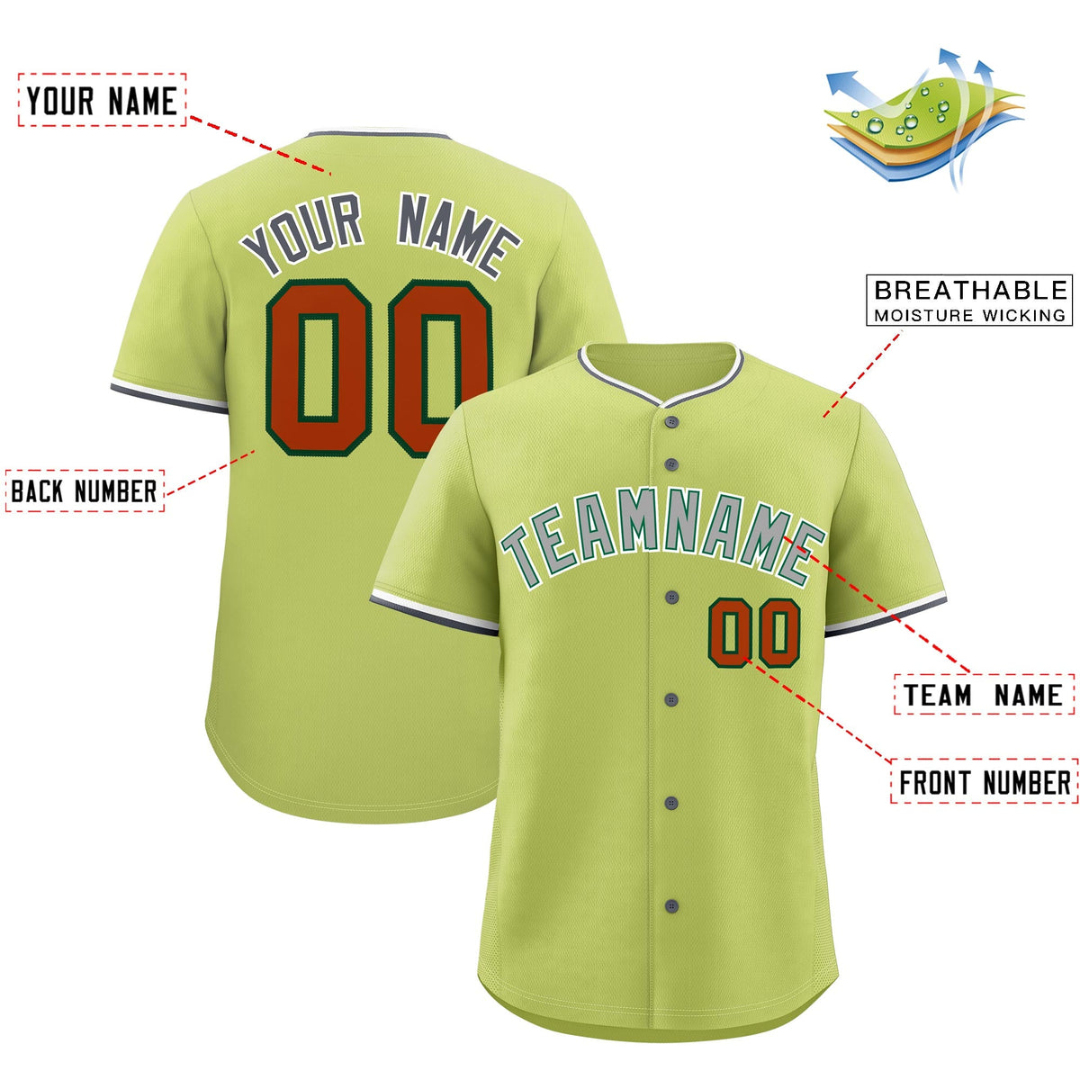 Custom Champagne White Gray Classic Style Stitched Sports Uniform For Men Women Youth Personalized Quick Dry Baseball Jersey| KXKSHOP