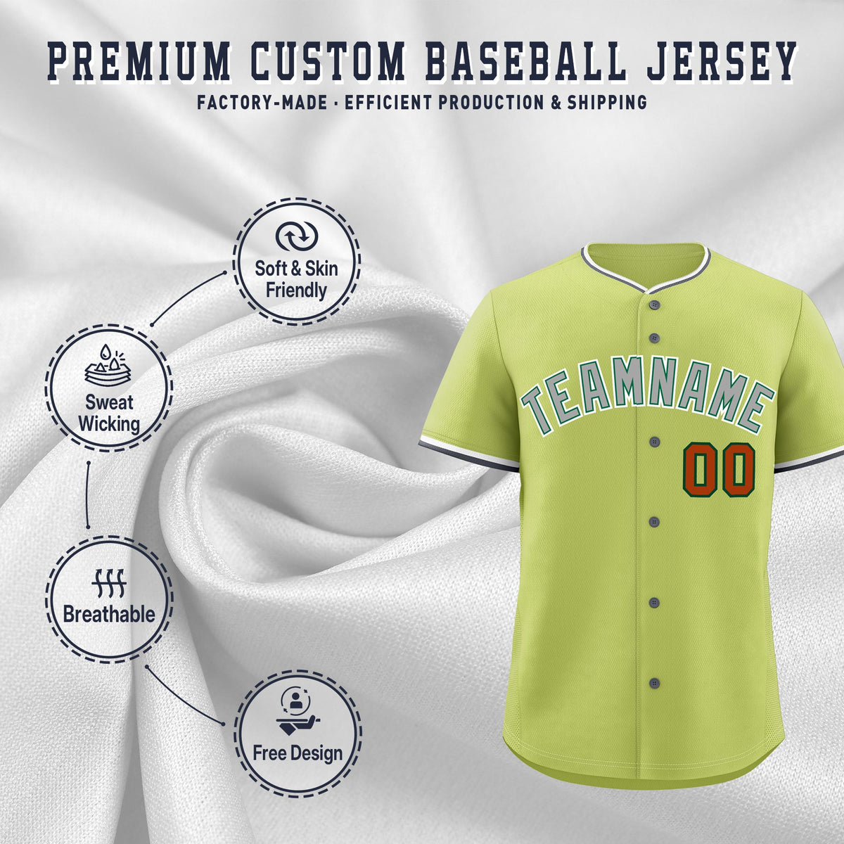 Custom Champagne White Gray Classic Style Stitched Sports Uniform For Men Women Youth Personalized Quick Dry Baseball Jersey| KXKSHOP