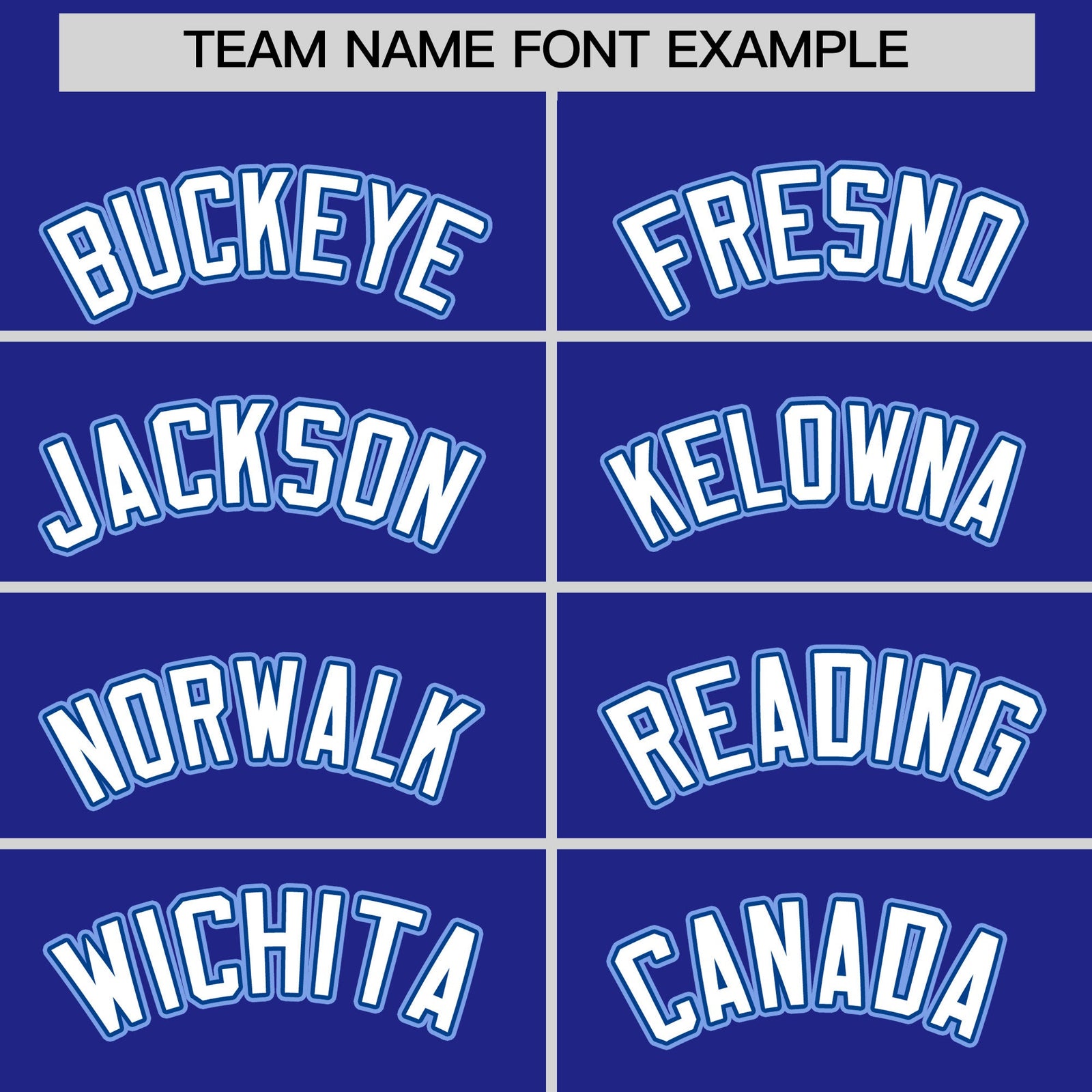 Custom Royal White Light Blue Classic Style Stitched Sports Uniform For Men Women Youth Personalized Lightweight Baseball Jersey| KXKSHOP