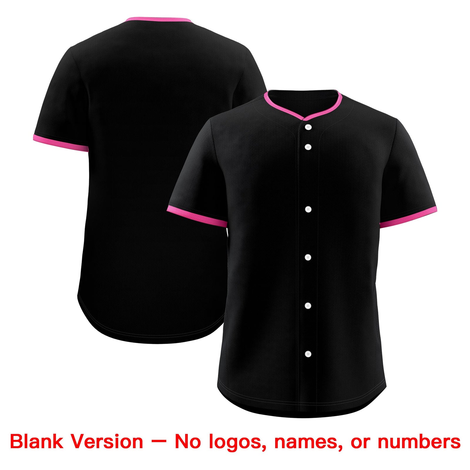 Custom Black Rose Red White Classic Style Stitched Sports Uniform For Men Women Youth Personalized Lightweight Baseball Jersey| KXKSHOP