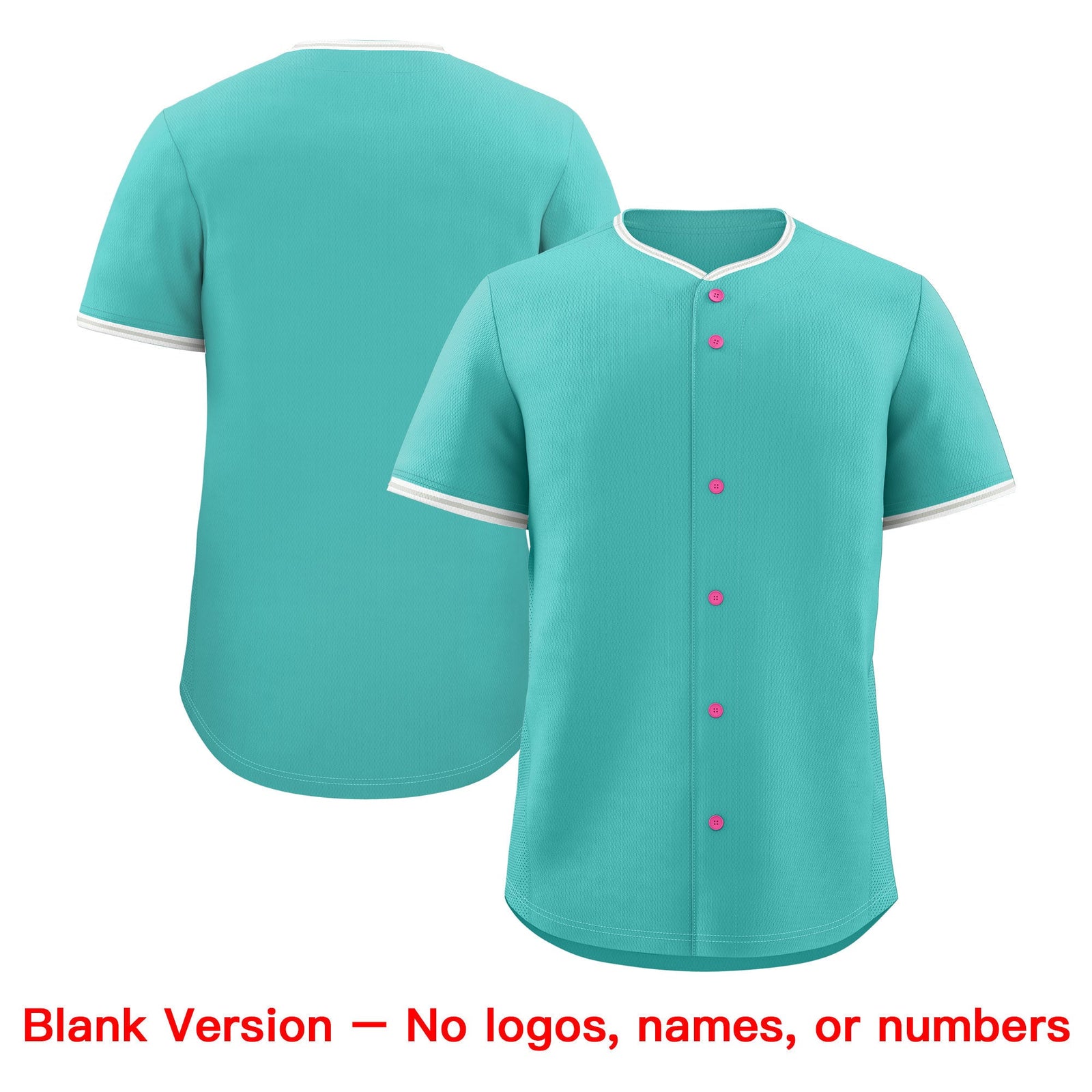 Custom Teal Gray White Classic Style Stitched Sports Uniform For Men Women Youth Personalized Quick Dry Baseball Jersey| KXKSHOP