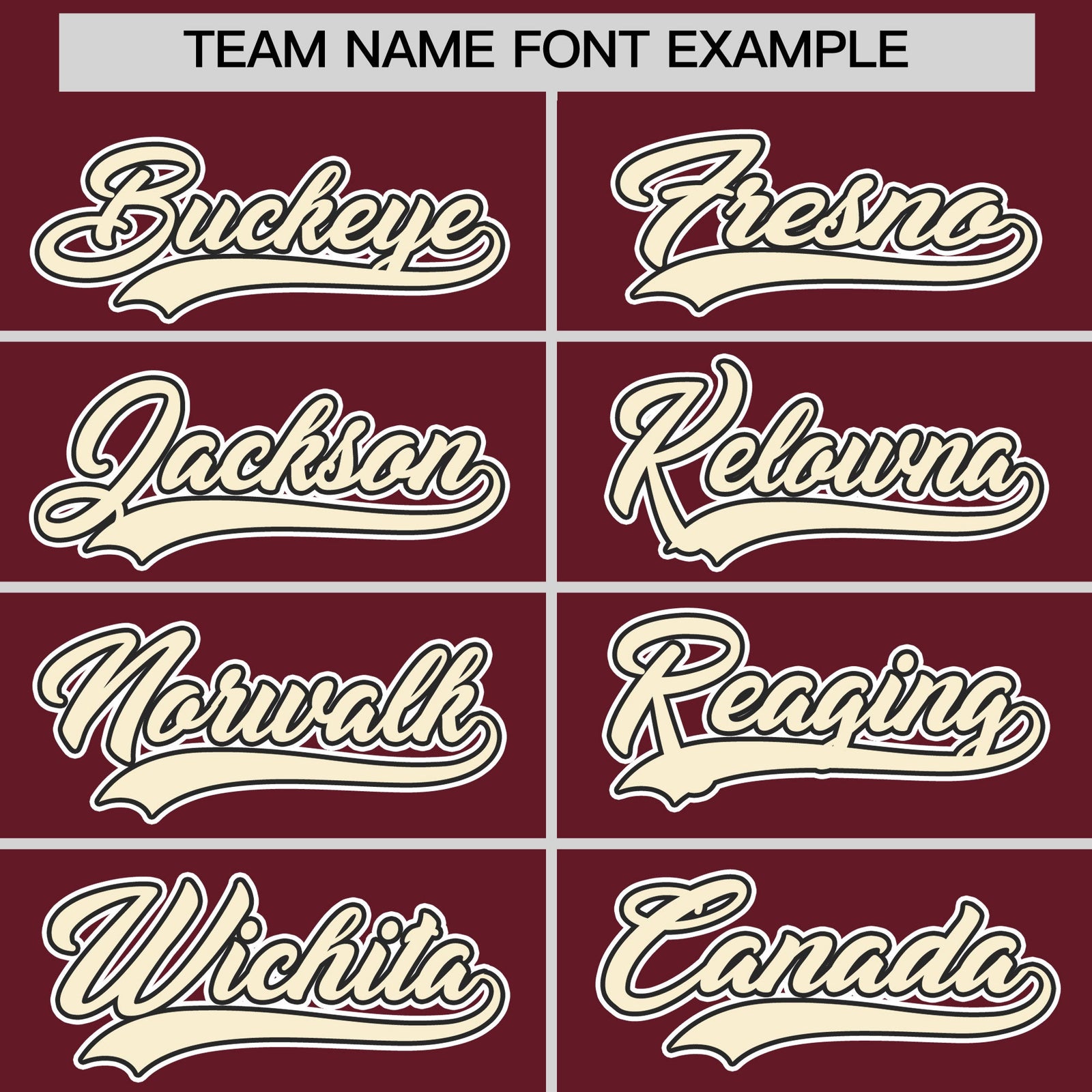 Custom Maroon Crimson Cream Classic Style Stitched Sports Uniform For Men Women Youth Personalized Lightweight Baseball Jersey| KXKSHOP