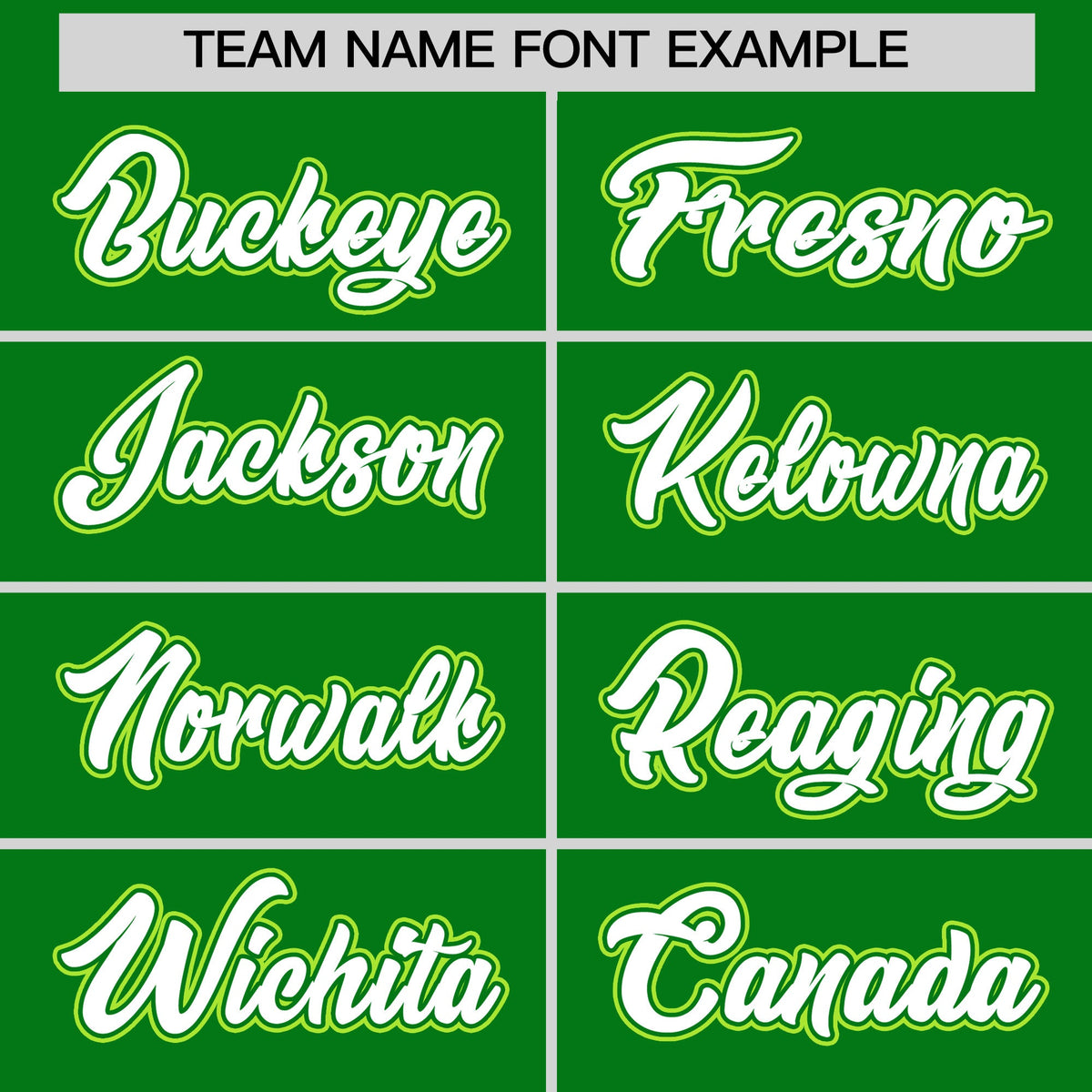 Custom Kelly Green White Neon Green Classic Style Stitched Sports Uniform For Men Women Youth Personalized Quick Dry Baseball Jersey| KXKSHOP
