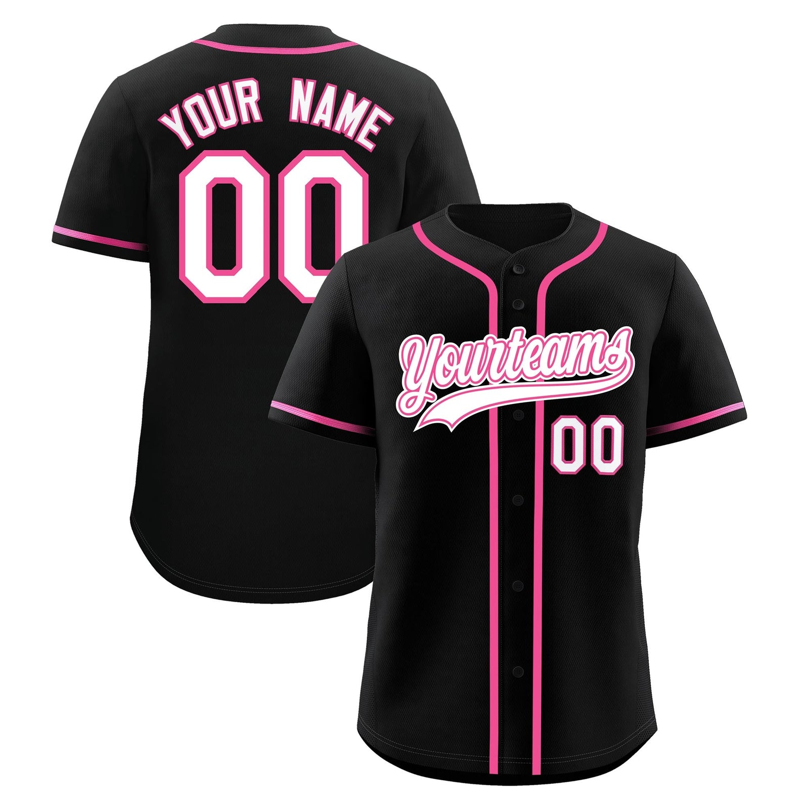 Custom Black Classic Style Stitched Sports Uniform Personalized For Teams Quick Dry Baseball Jersey| KXKSHOP