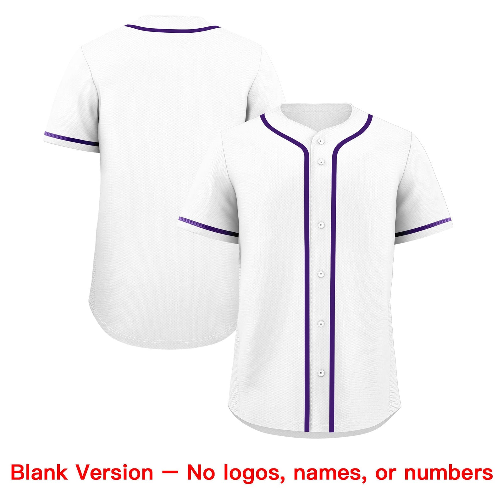 Custom White Classic Style Stitched Sports Uniform Personalized For Teams Lightweight Baseball Jersey| KXKSHOP