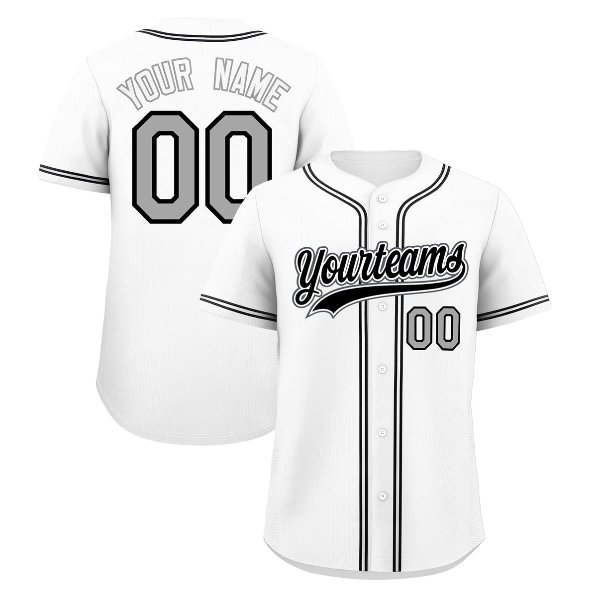 Custom White Classic Style Stitched Sports Uniform Personalized For Teams Quick Dry Baseball Jersey| KXKSHOP