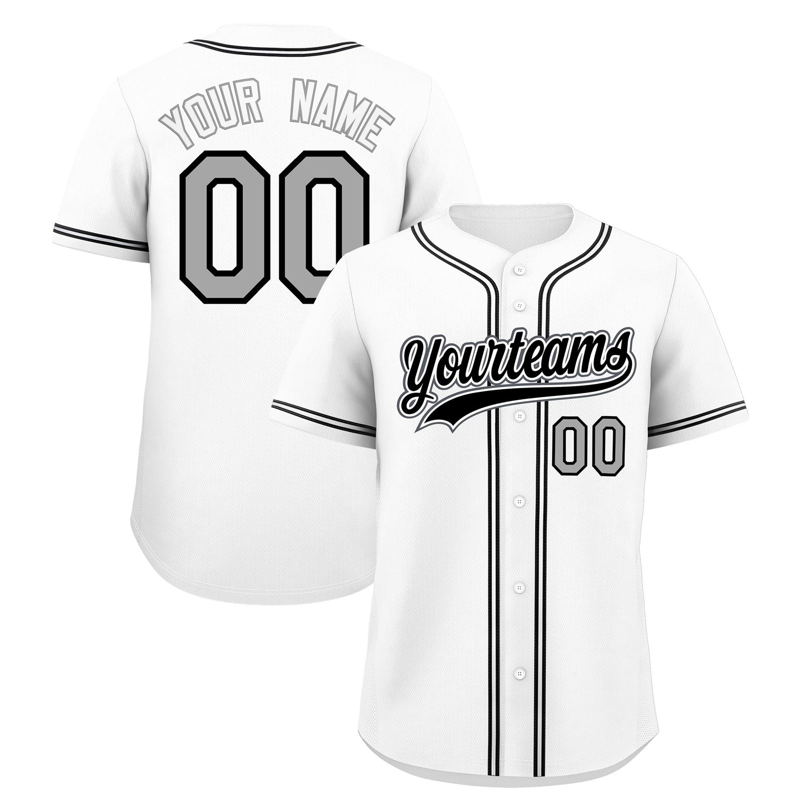 Custom White Classic Style Stitched Sports Uniform Personalized For Teams Quick Dry Baseball Jersey| KXKSHOP