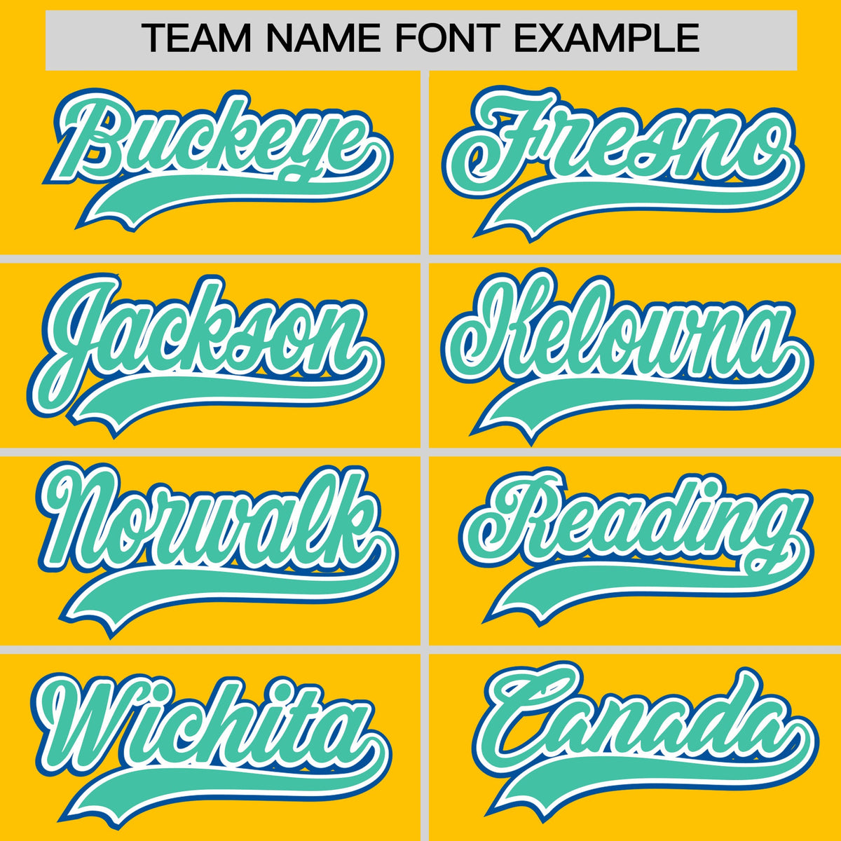 Custom Yellow Classic Style Stitched Sports Uniform Personalized For Teams Quick Dry Baseball Jersey| KXKSHOP
