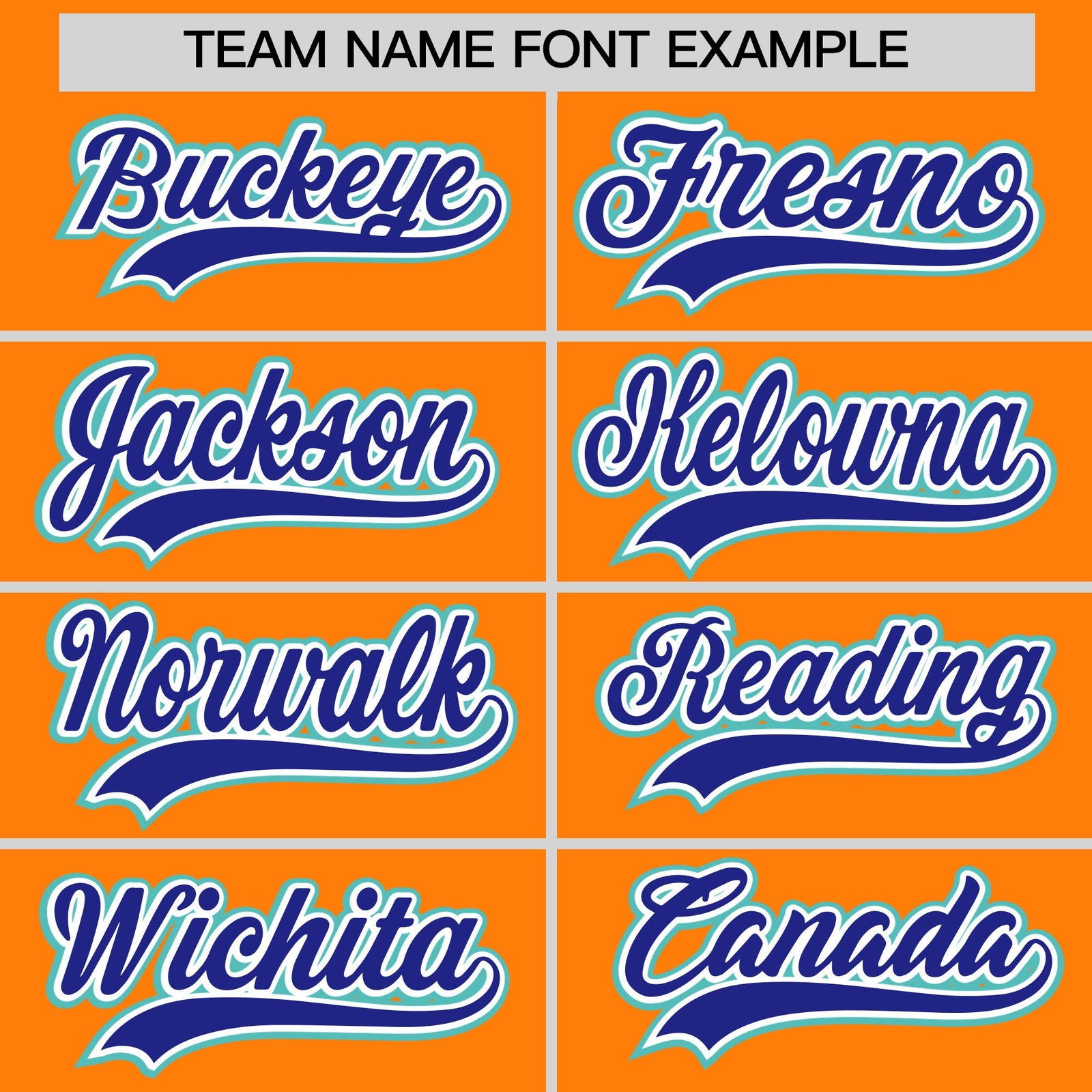 Custom Orange Classic Style Stitched Sports Uniform Personalized For Teams Quick Dry Baseball Jersey| KXKSHOP