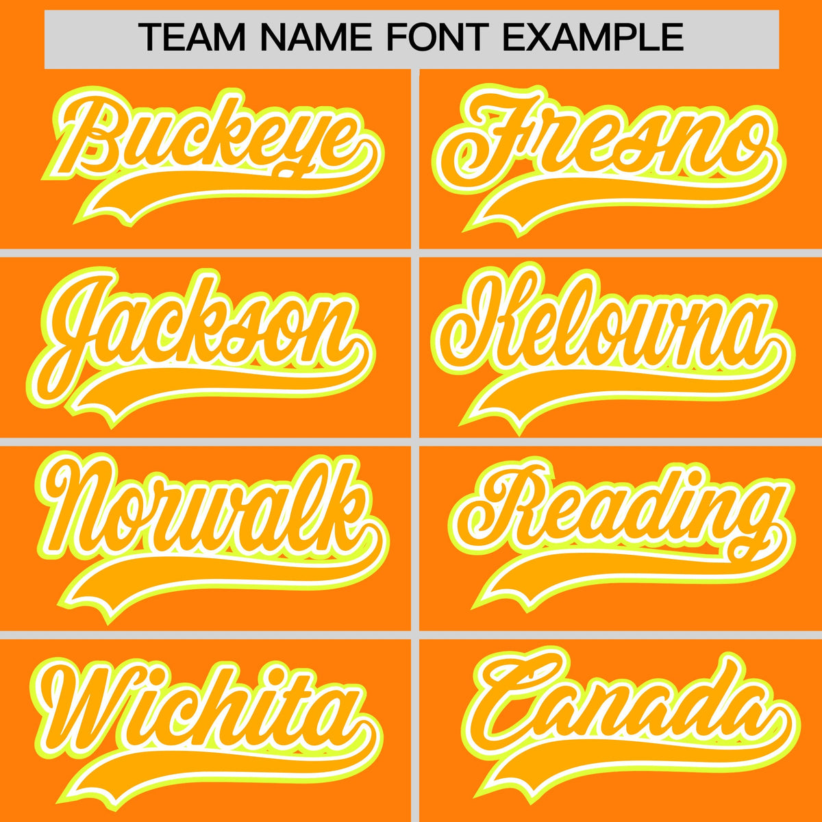 Custom Orange Classic Style Stitched Sports Uniform Personalized For Teams Lightweight Baseball Jersey| KXKSHOP