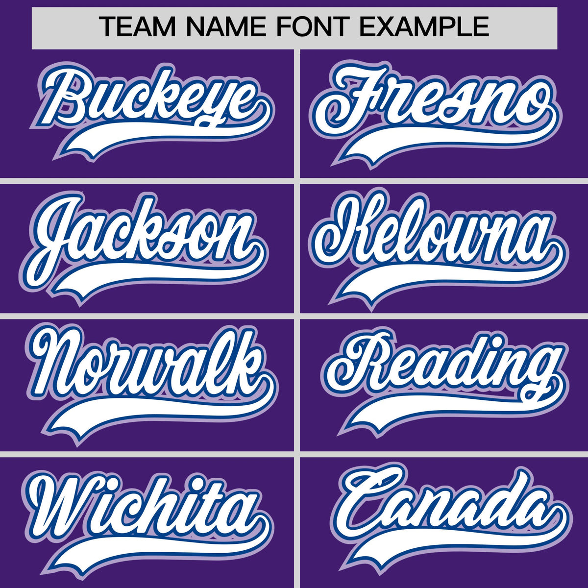 Custom Purple Classic Style Stitched Sports Uniform Personalized For Teams Lightweight Baseball Jersey| KXKSHOP