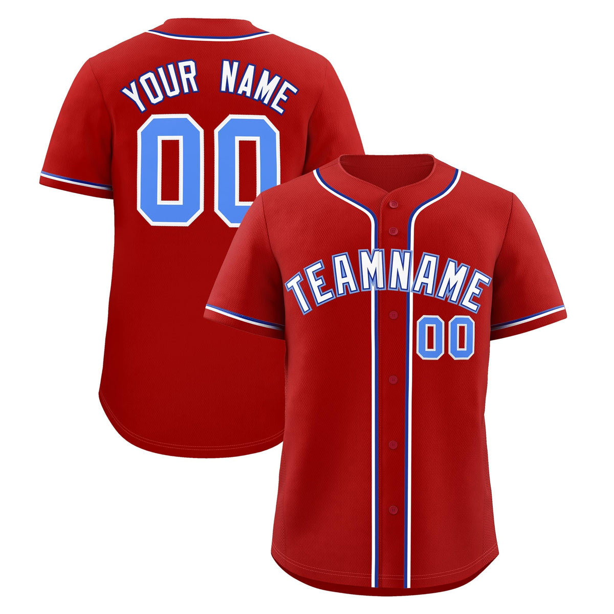 Custom Red Classic Style Stitched Sports Uniform Personalized For Teams Quick Dry Baseball Jersey| KXKSHOP